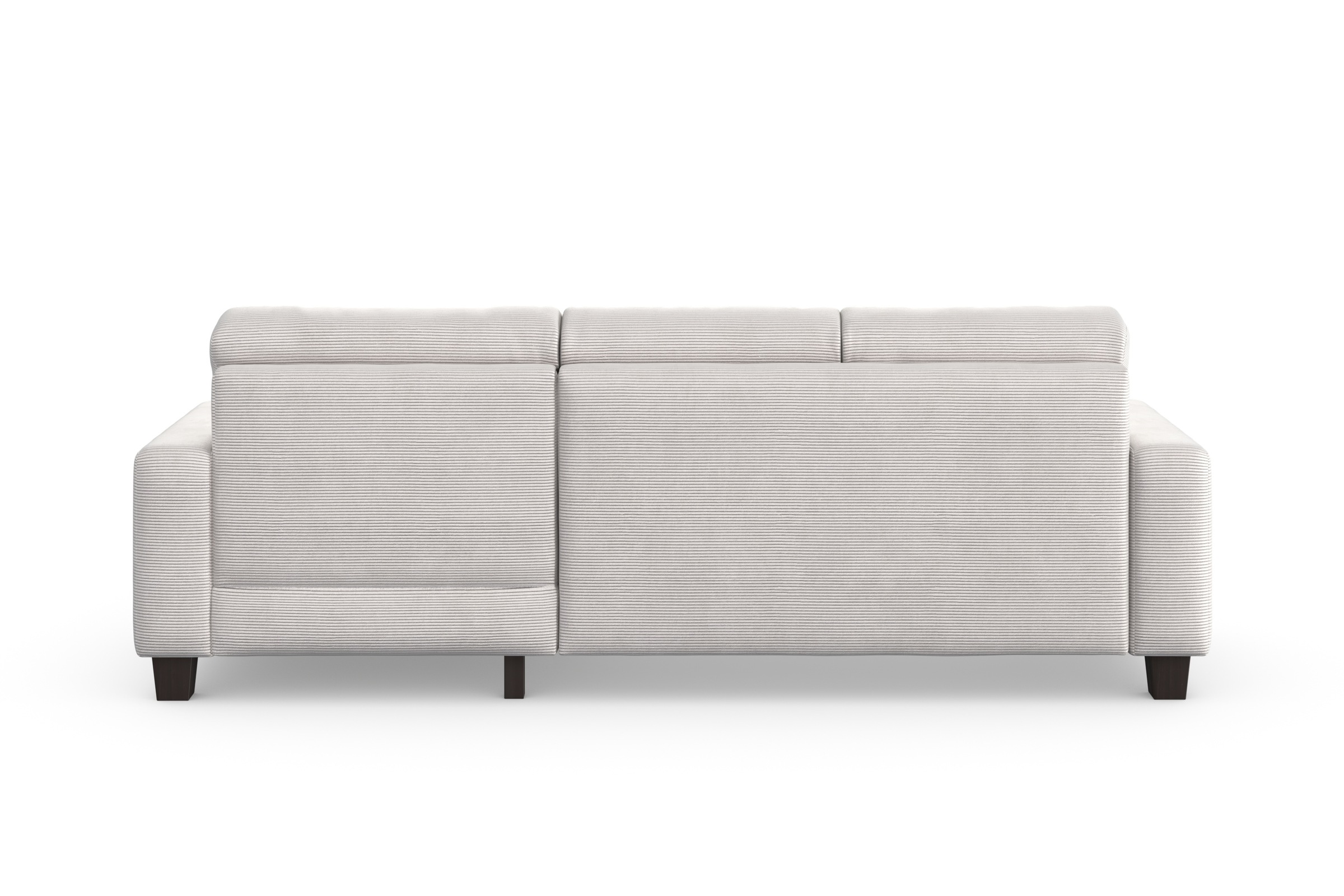 Home affaire Ecksofa »Summer L-Form«, mit Recamiere, mit oder ohne Bettfunktion und Bettkasten, Cord-Bezug