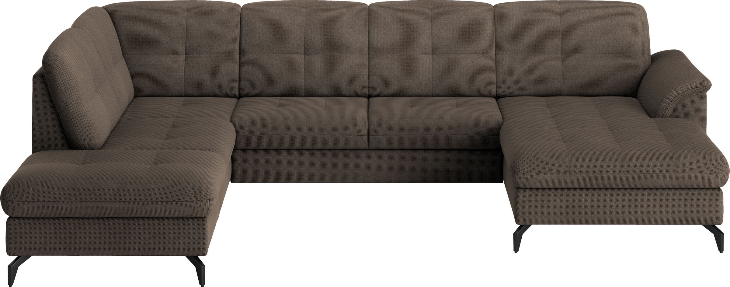 sit&more Wohnlandschaft »Zora U-Form«, wahlweise mit Bettfunktion und Bettk günstig online kaufen