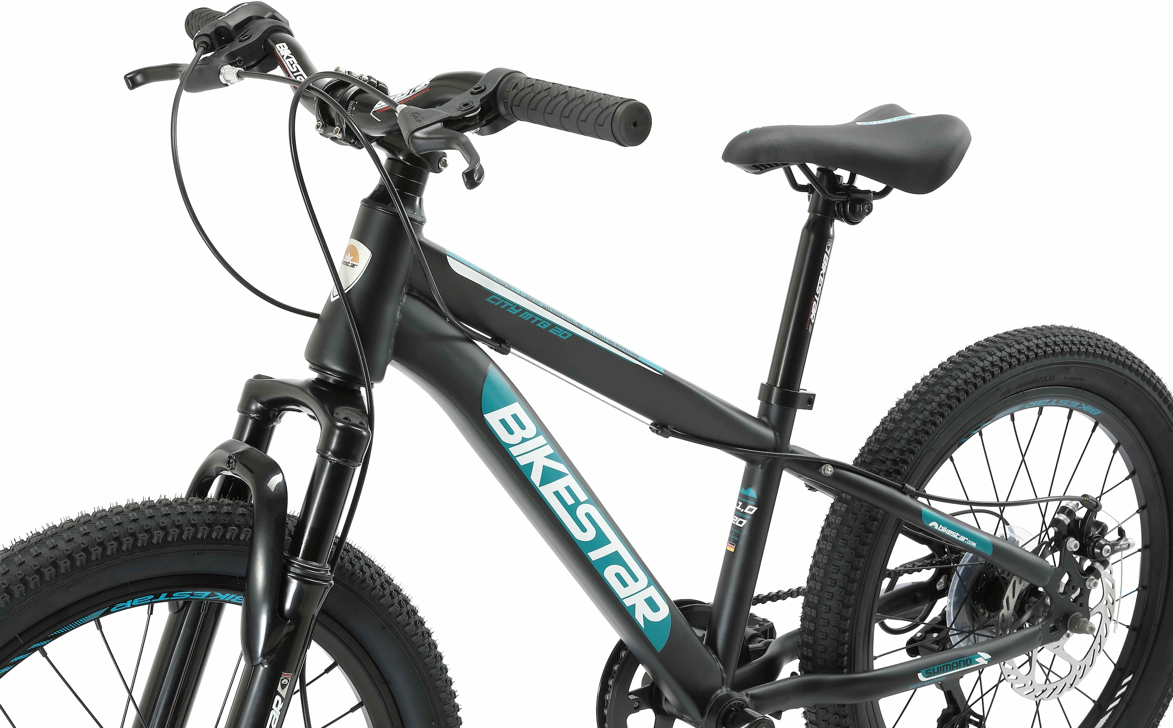 Bikestar Jugendfahrrad 7 Gang Shimano RD-TY21 Schaltwerk Kettenschaltung