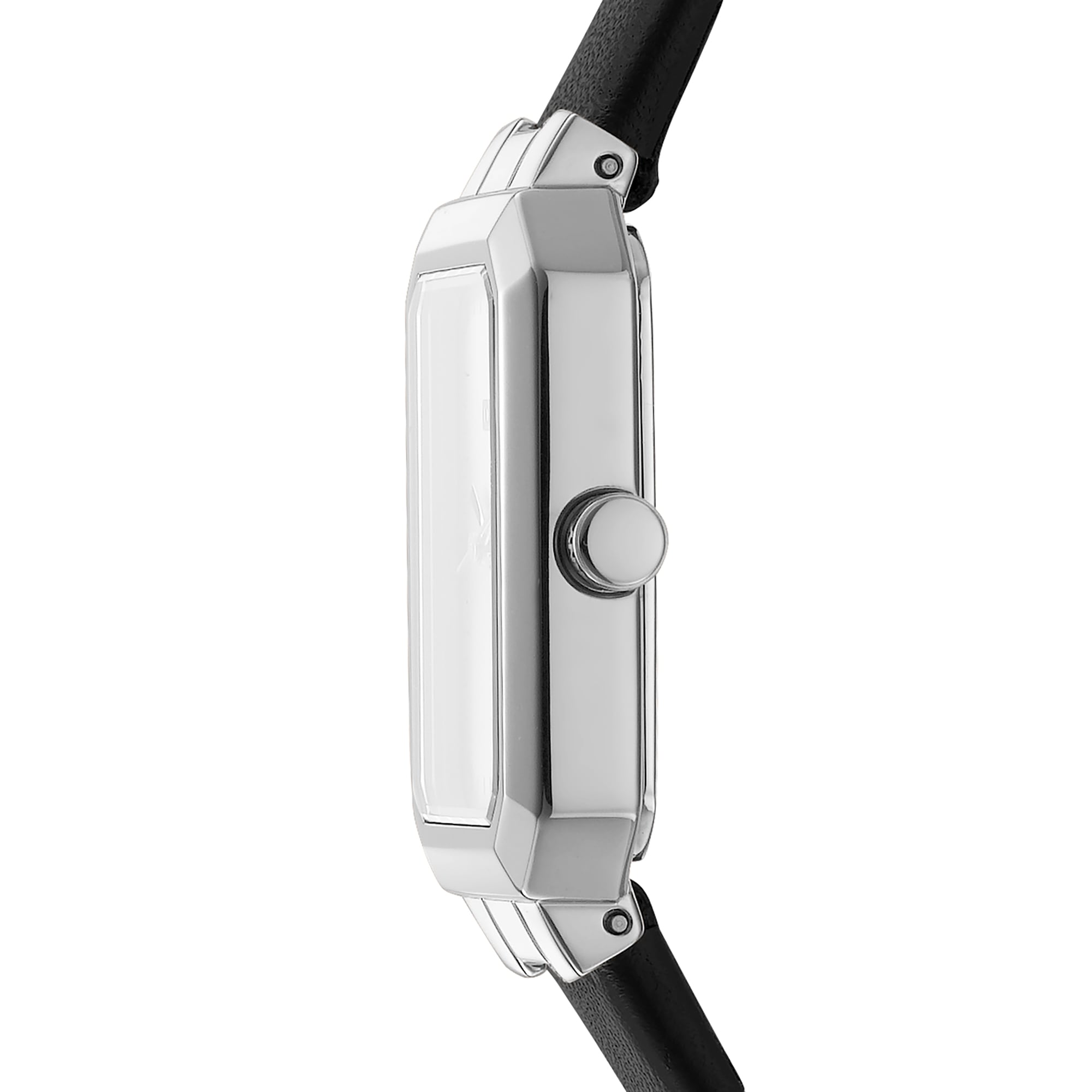 DKNY Quarzuhr »Uptown Midi« Armbanduhr, Damenuhr, Lederarmband, analog