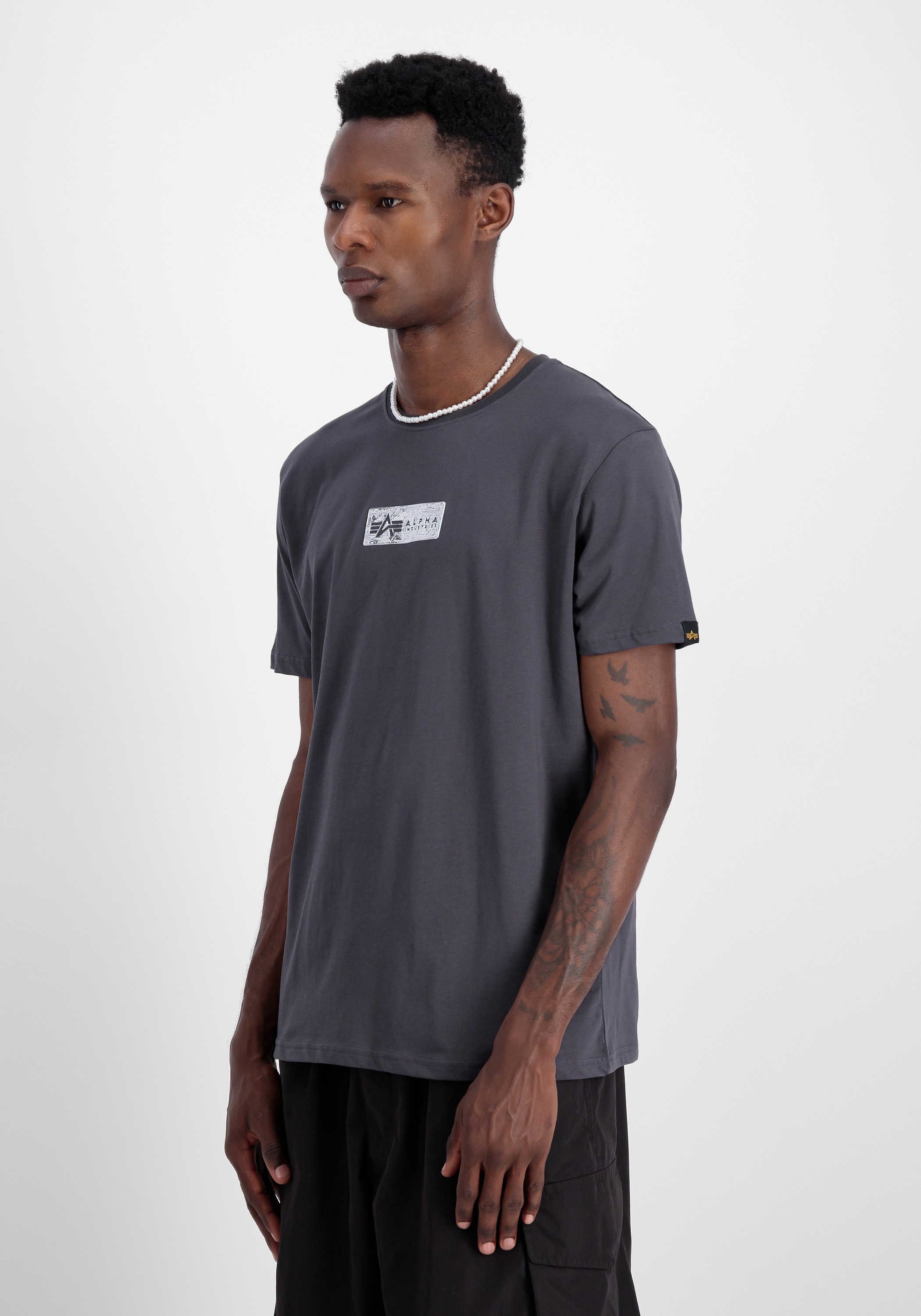 Alpha Industries T-Shirt »Alpha Industries Men - T-Shirts Metal Plate T«