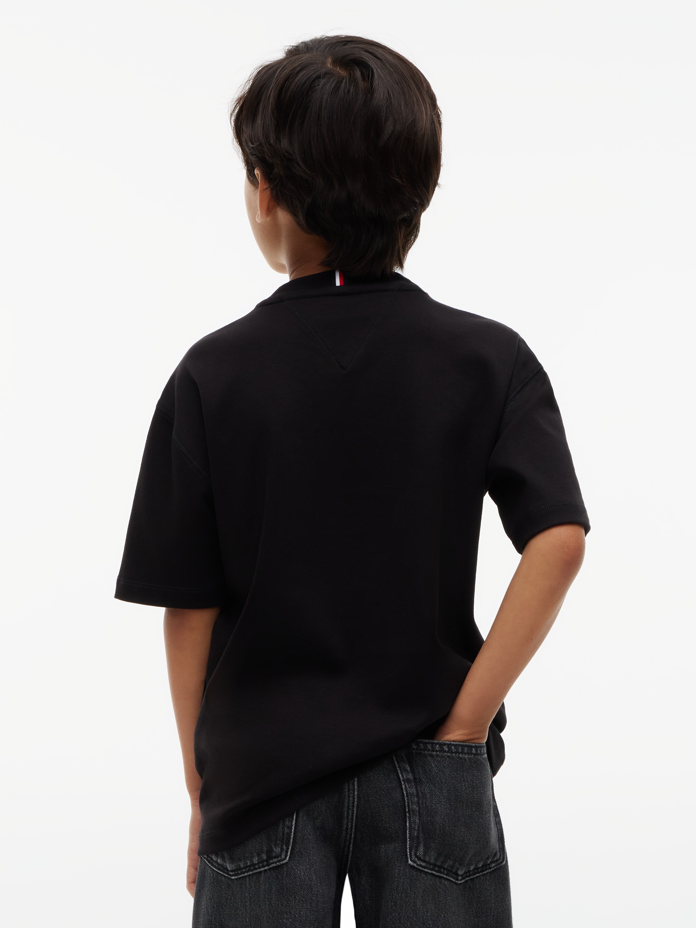 Tommy Hilfiger T-Shirt Regular Fit, Druck, Kinder bis 16 Jahre