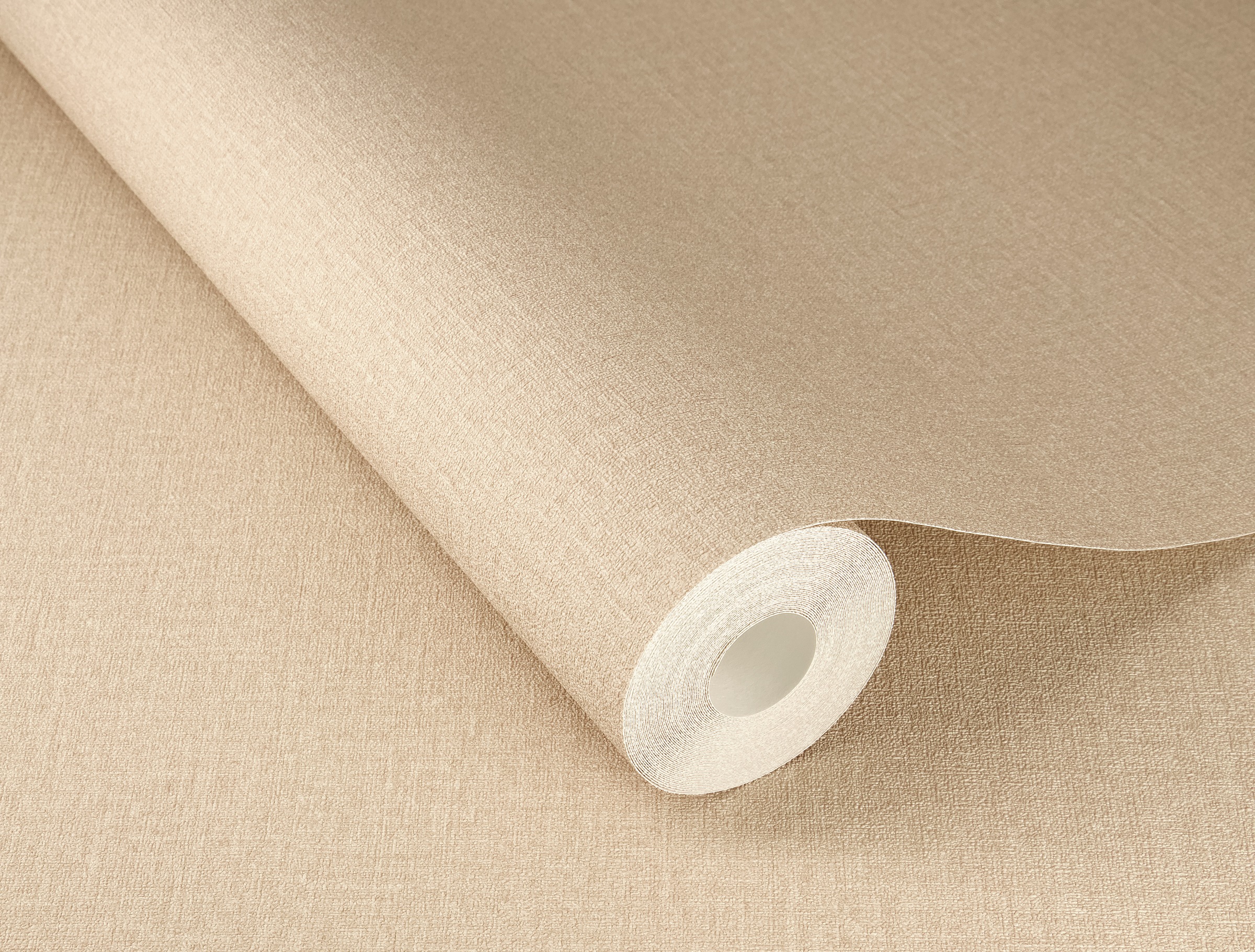 Rasch Vliestapete »Vliestapete Lirirco 555882« einfarbig strukturiert Leinenoptik