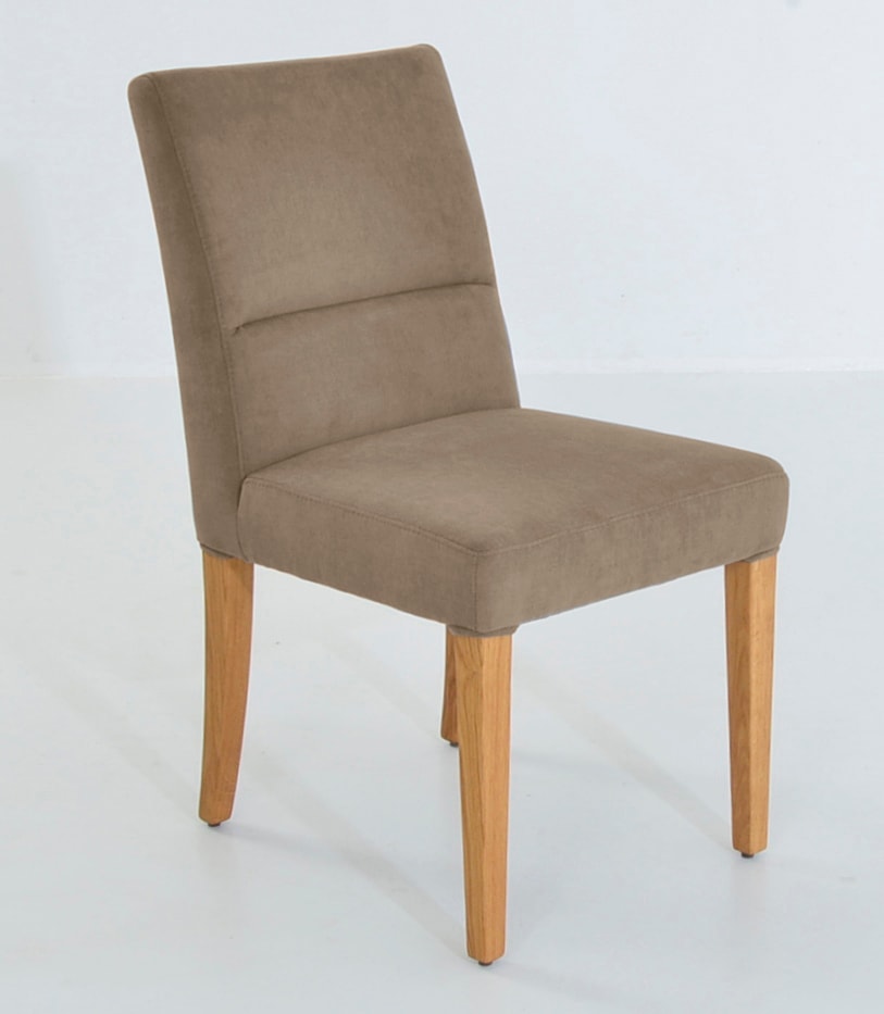 K+W Komfort & Wohnen 4-Fußstuhl »GOBY« () 4-Fuß-Holzstuhl in Wildeiche geöl günstig online kaufen