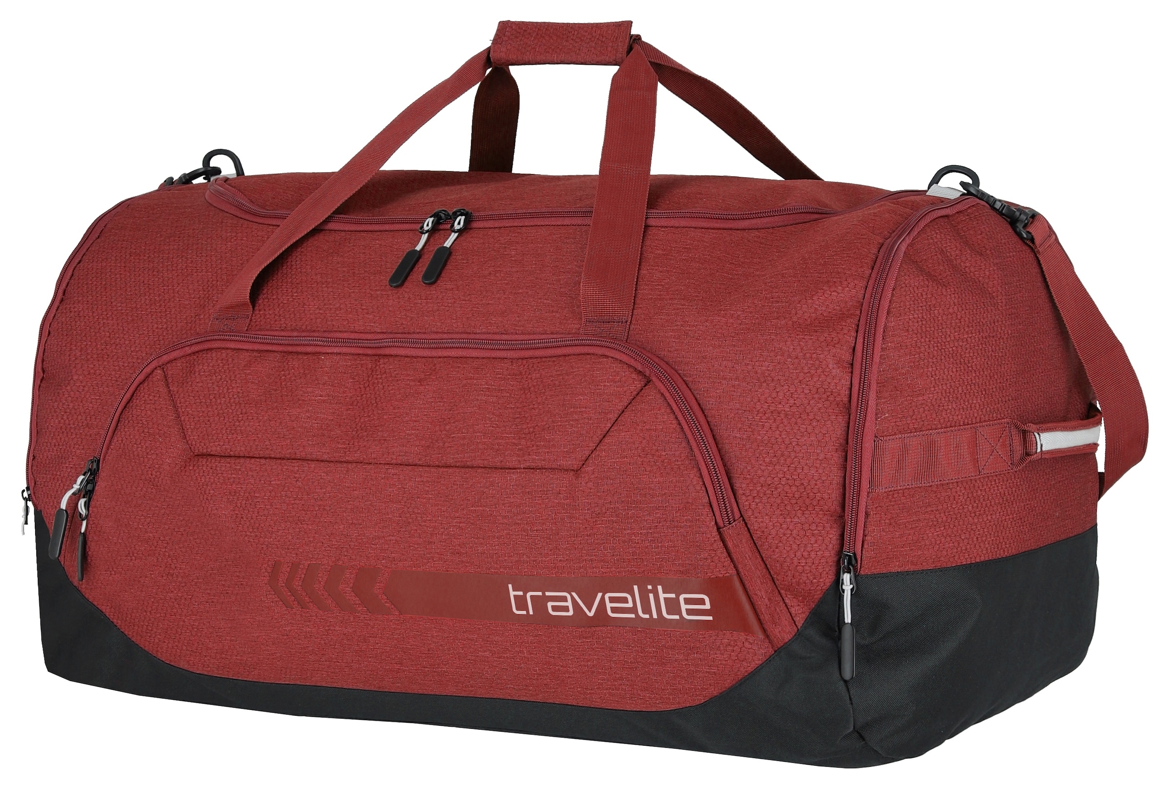 travelite Reisetasche »KICK OFF, verschiedene Größen und Farben«, Reisegepäck Sporttasche Freizeittasche mit Aufsteckfunktion