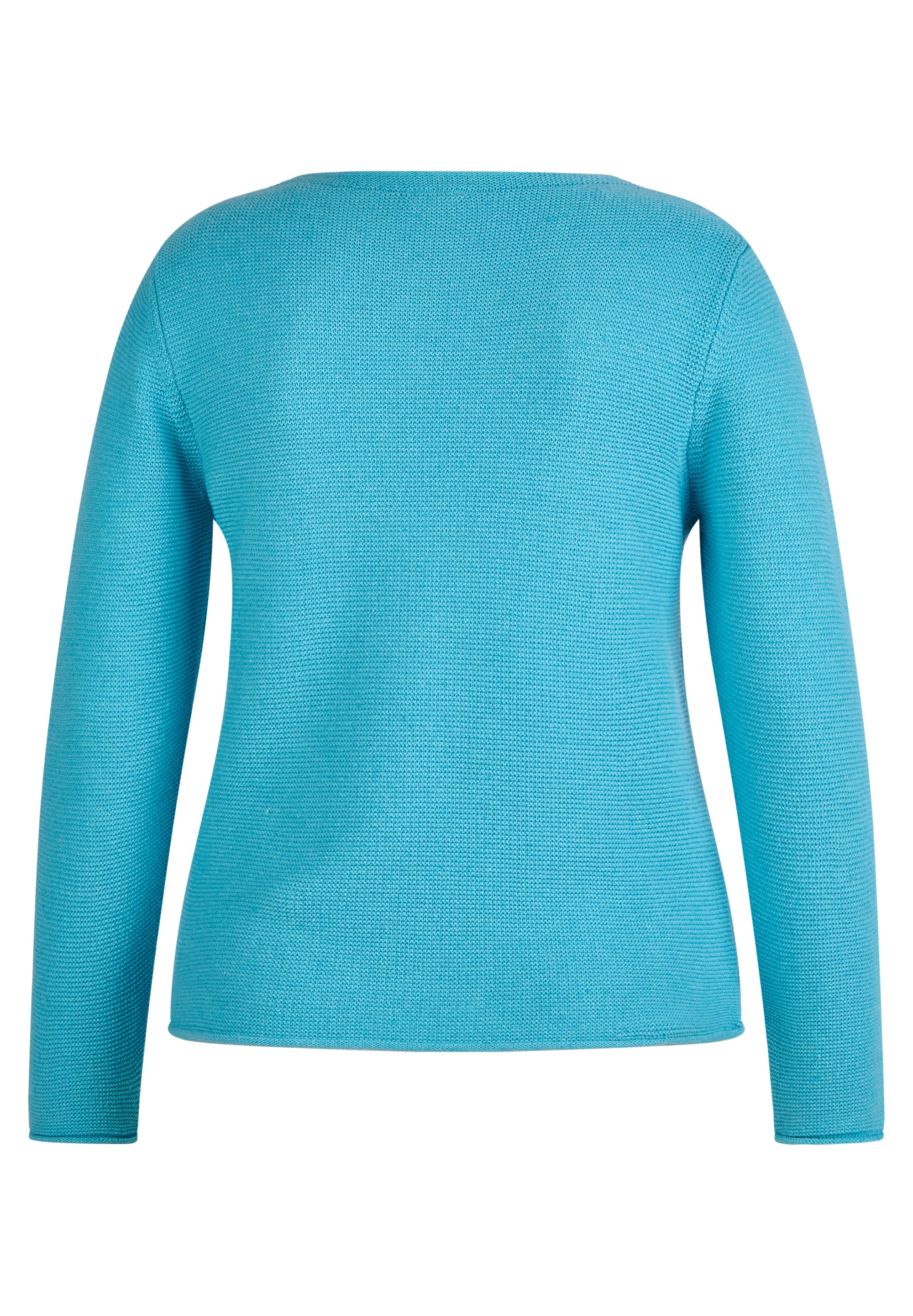 Rabe Rundhalspullover in Struktur-Optik