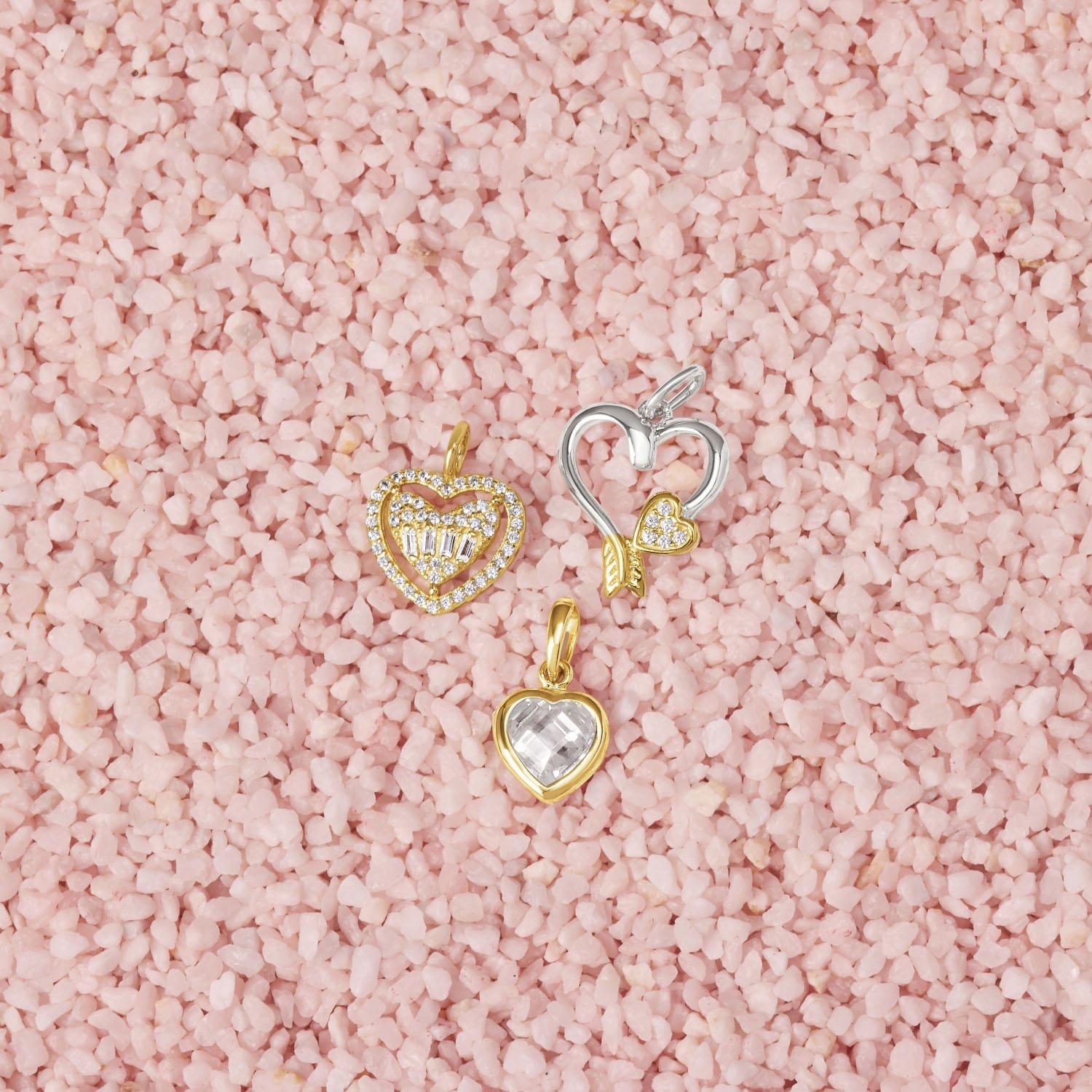 Amor Herzanhänger »2039065«  mit Zirkonia (synth.)