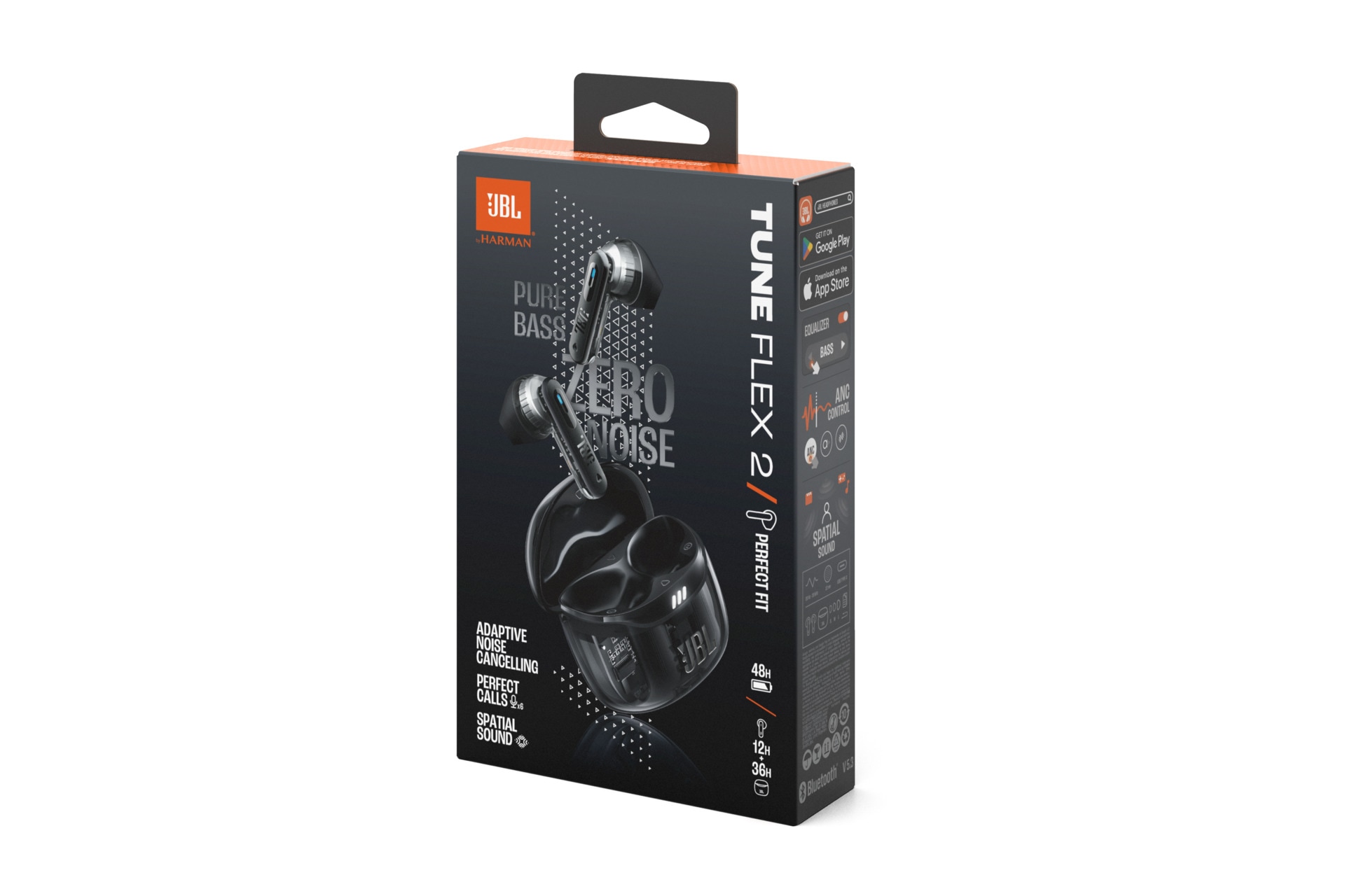 JBL wireless In-Ear-Kopfhörer »TUNE Flex 2«, A2DP Bluetooth, Active Noise Cancelling (ANC)