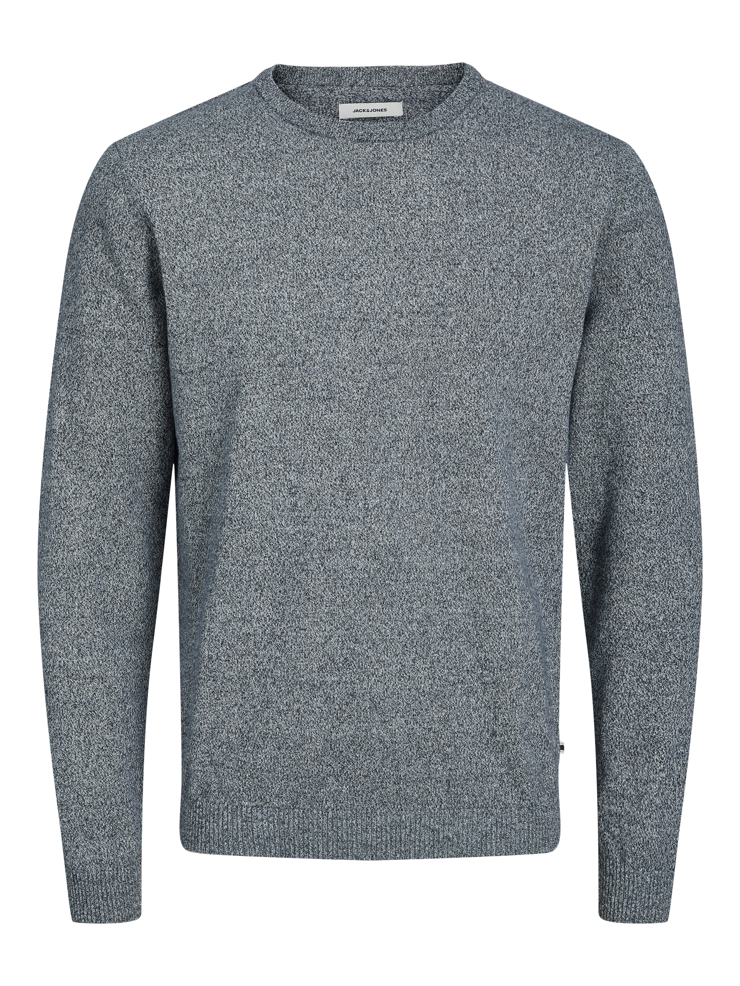 Jack & Jones Rundhalspullover »JJEBASIC mit Rundhals, ideal für Job und Freizeit« unifarben, modisch, slim fit, Baumwolle, Rundhals