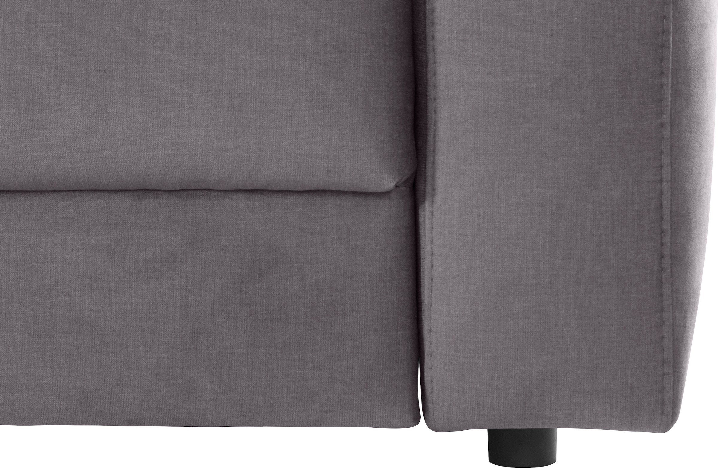 Places of Style Ecksofa »Bloomfield, bequem und elegant, OTTOs Choice, L-Form«, wahlweise mit Bettfunktion und Bettkasten