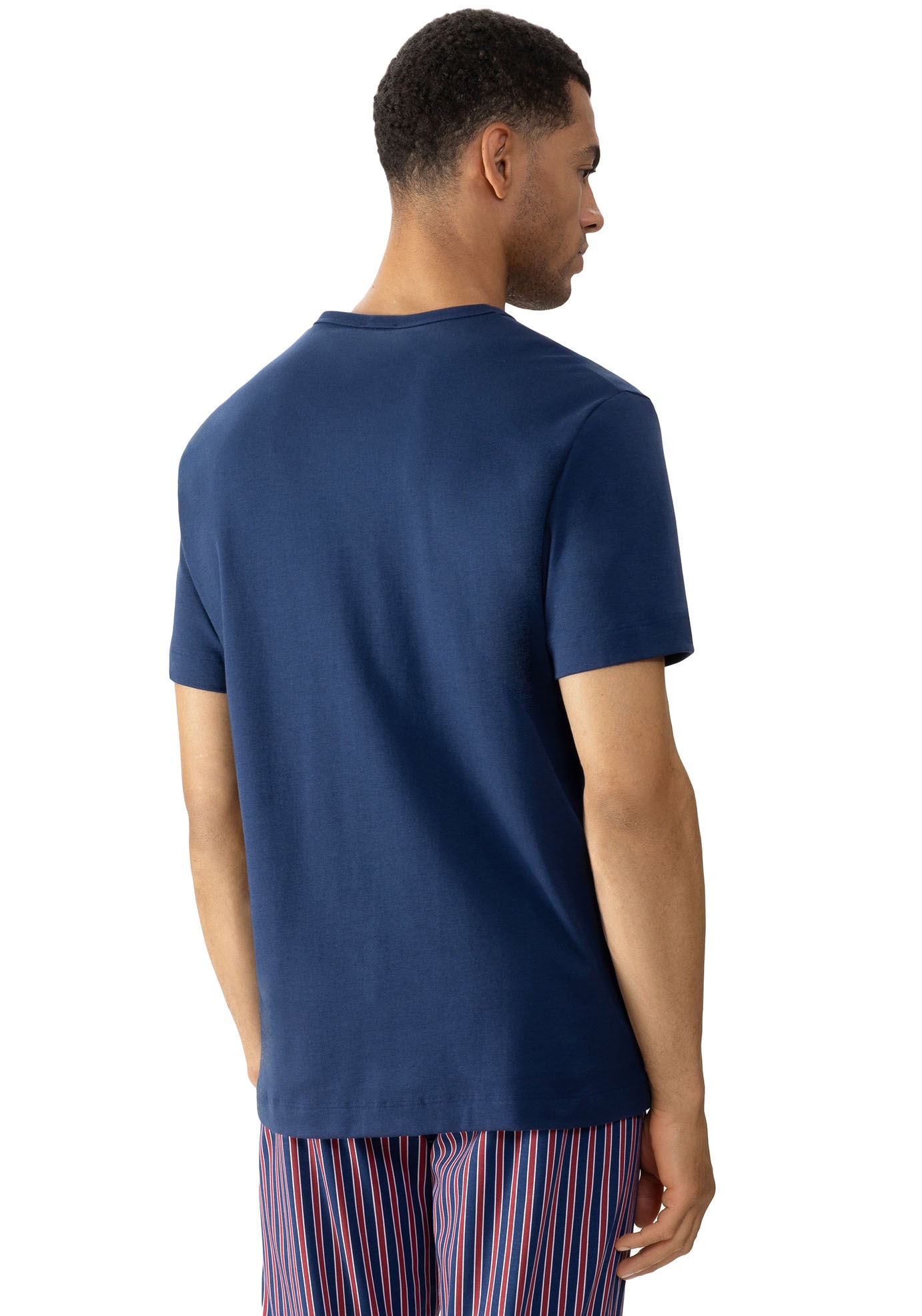 Mey V-Shirt »SOLID NIGHT«, T-Shirt aus Interlock-Jersey