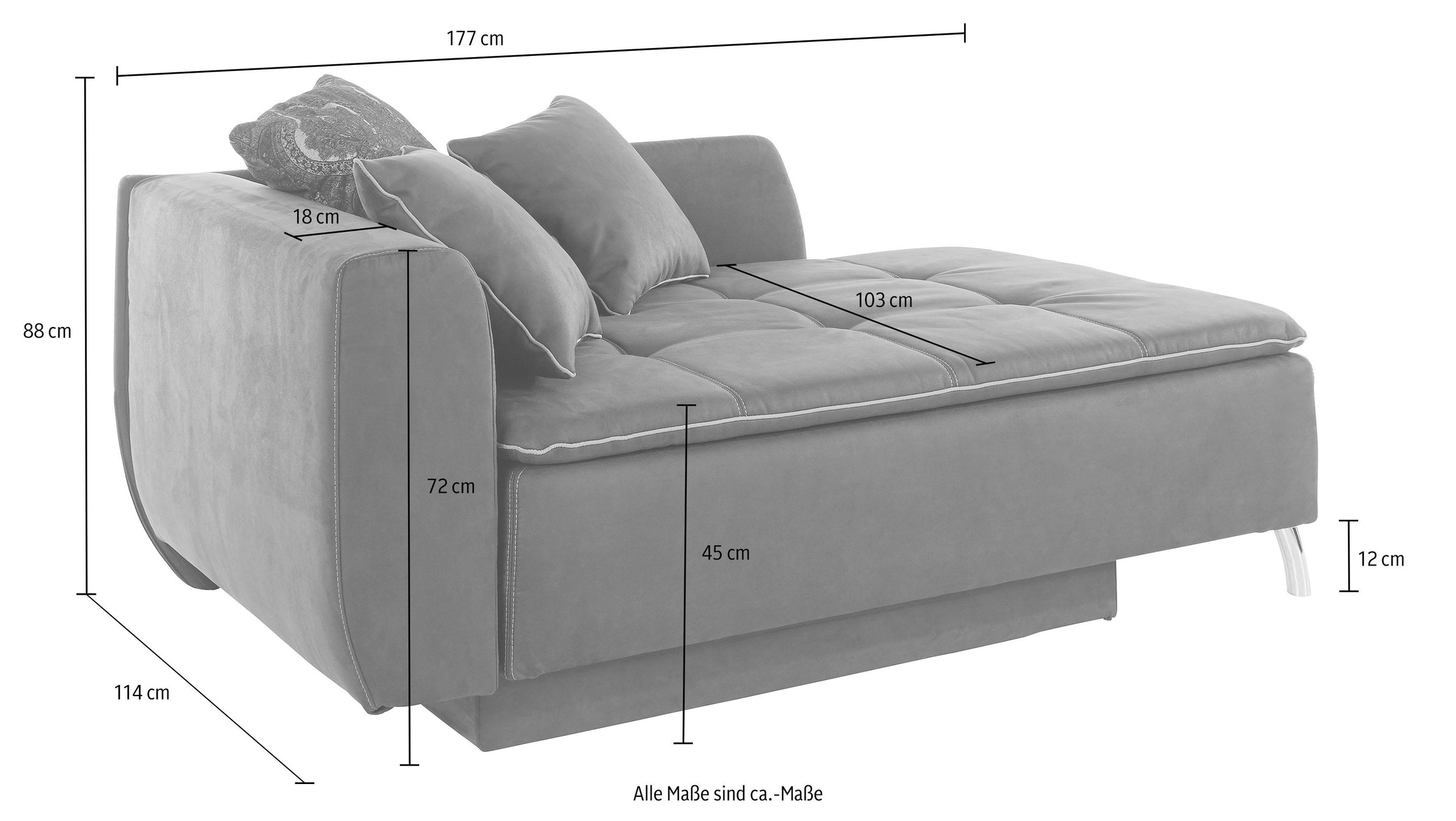 Jockenhöfer Gruppe Schlafsofa »Roman«, praktische Bettfunktion und  Stauraum, Tonnentaschenfederkern online kaufen | Longchairs