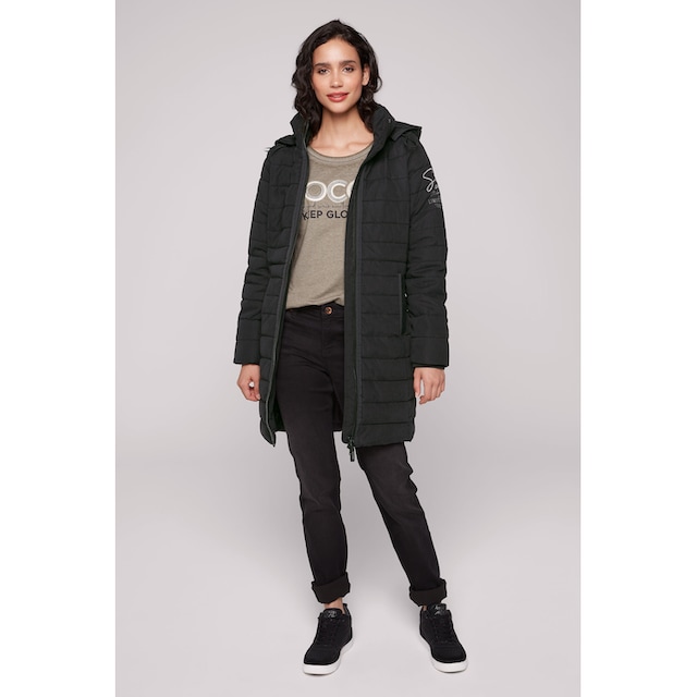 SOCCX Winterjacke, mit Kapuze, im matten Look online bei