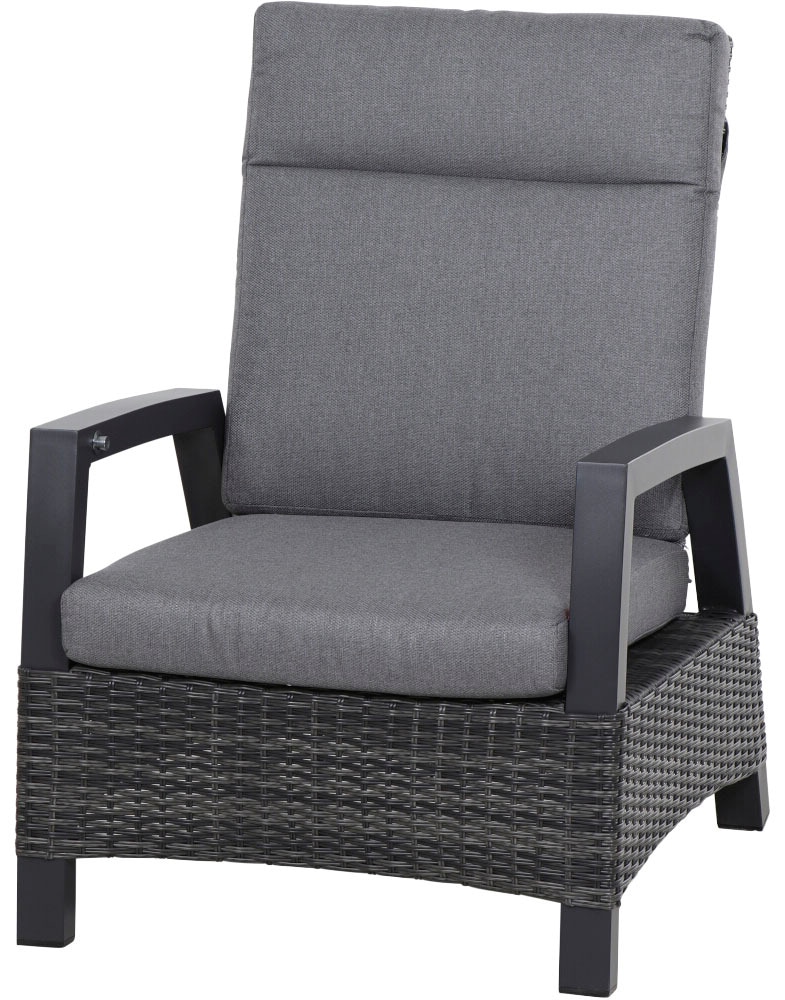 Siena Garden Gartenlounge-Set »Taranto«, Aus Alu und Geflecht, inkl. Kissen