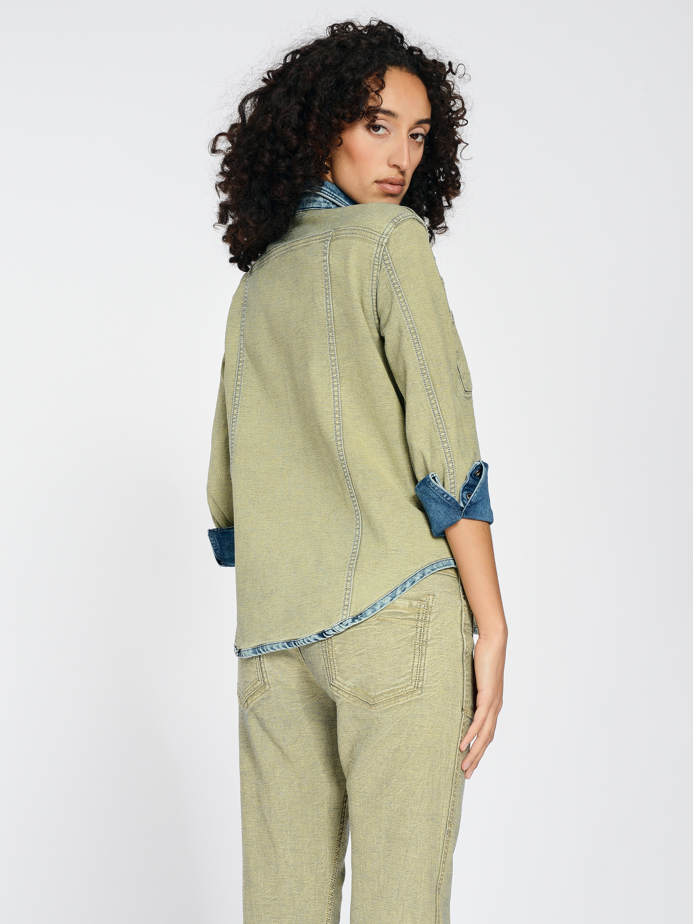 GANG Blusenshirt »GANG Shirt's Tops/T-Shirts 94LIV re-SHIRT«