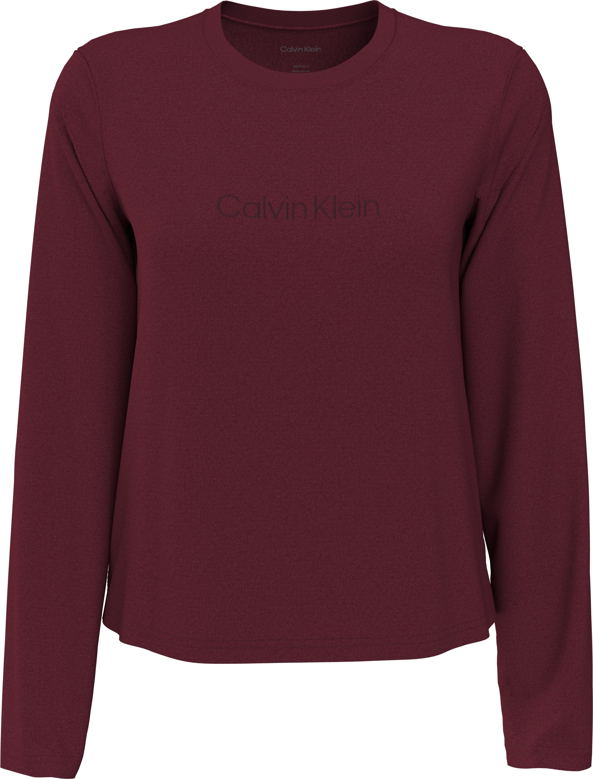 Calvin Klein Underwear Schlafanzug »LS TEE FLANNEL PANT SET« Mit elastische günstig online kaufen