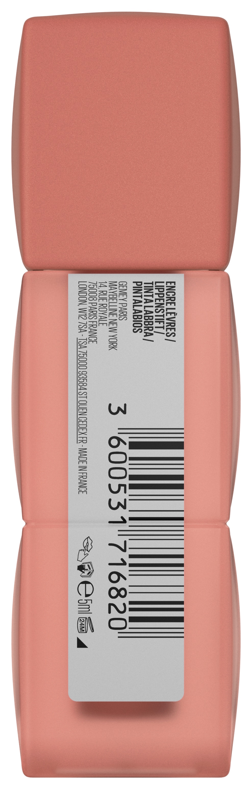 MAYBELLINE NEW YORK Lippenstift »SUPER STAY TEDDY TINT LIPPENSTIFT« mit weichem Teddy-Applikator