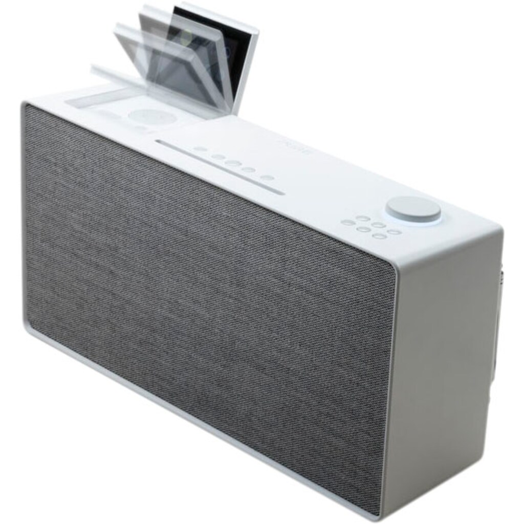 Pure Digitalradio (DAB+) »Evoke Home«, (Bluetooth-WLAN Internetradio-FM-Tuner-Digitalradio (DAB+) 100 W), zusätzliches CD Laufwerk