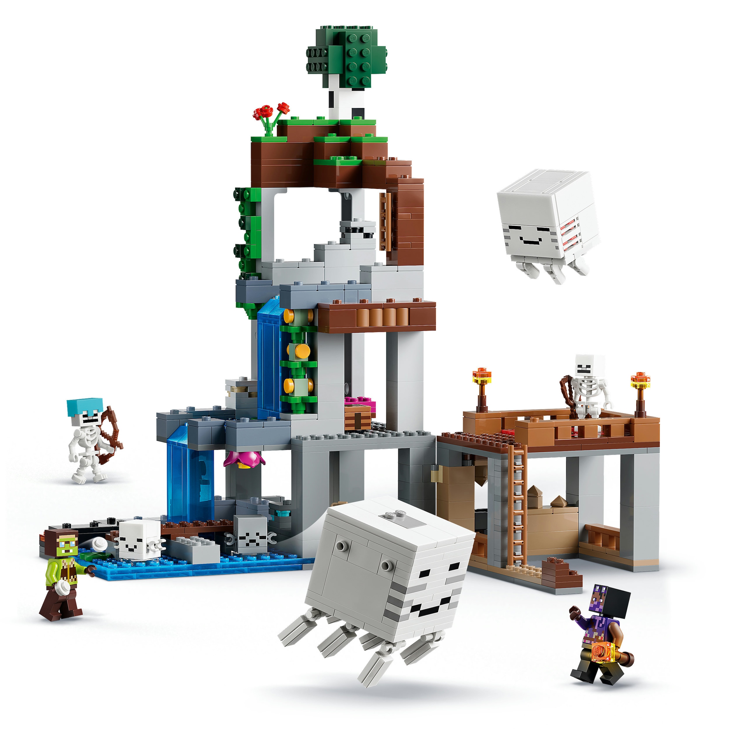 LEGO® Konstruktionsspielsteine »Ghast-Station (21597), LEGO Minecraft« Made in Europe