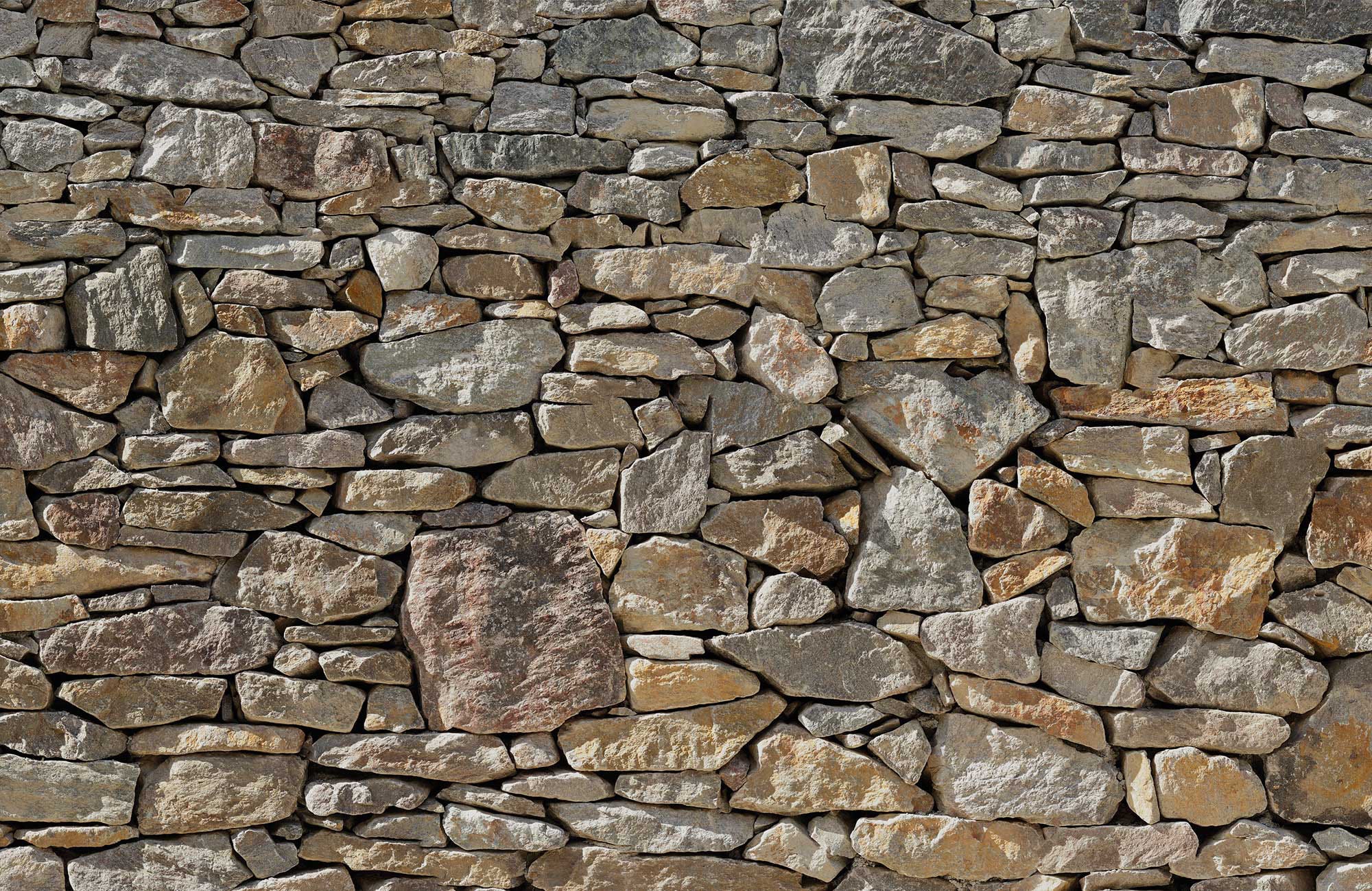 Komar Vliestapete »Digitaldruck Vlies - Stone Wall - Größe 400 x 260 cm« be günstig online kaufen