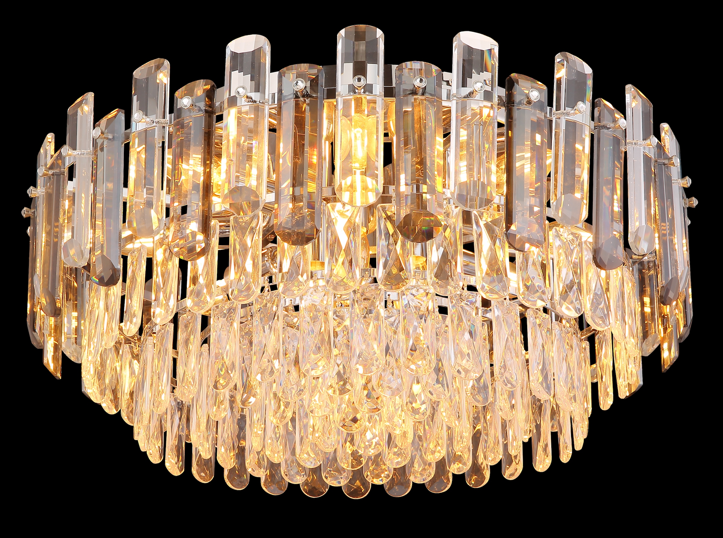 GLOBO LIGHTING Deckenleuchte »ORGINA« E14 1 Stk. Deckenlampe Wohnzimmer-Leuchte Schlafzimmer-Leuchte Flur Küche