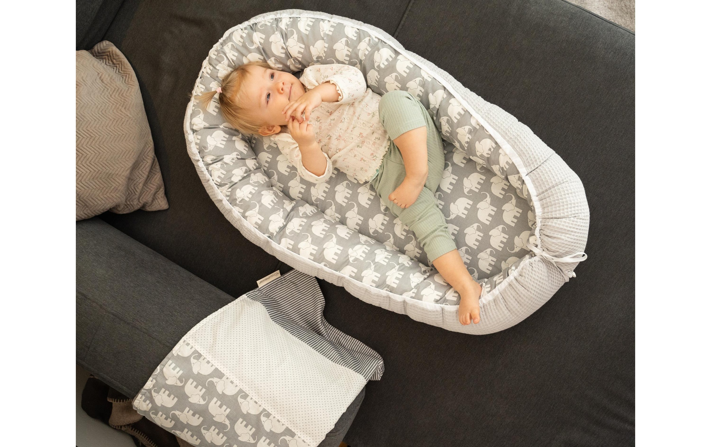 ULLENBOOM ® Bettnestchen »Babynest«