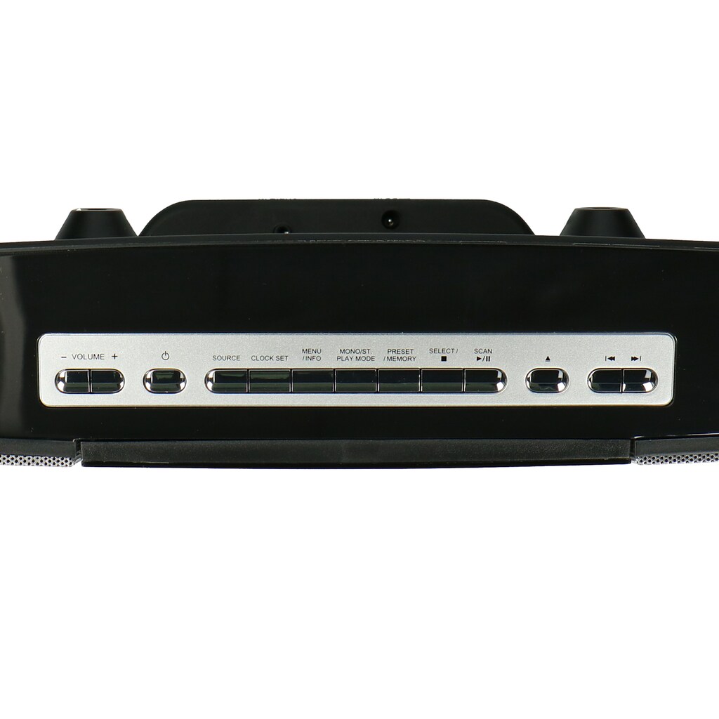 Lenco Microanlage »DAR-045BK«, (Bluetooth Digitalradio (DAB+) 10 W)