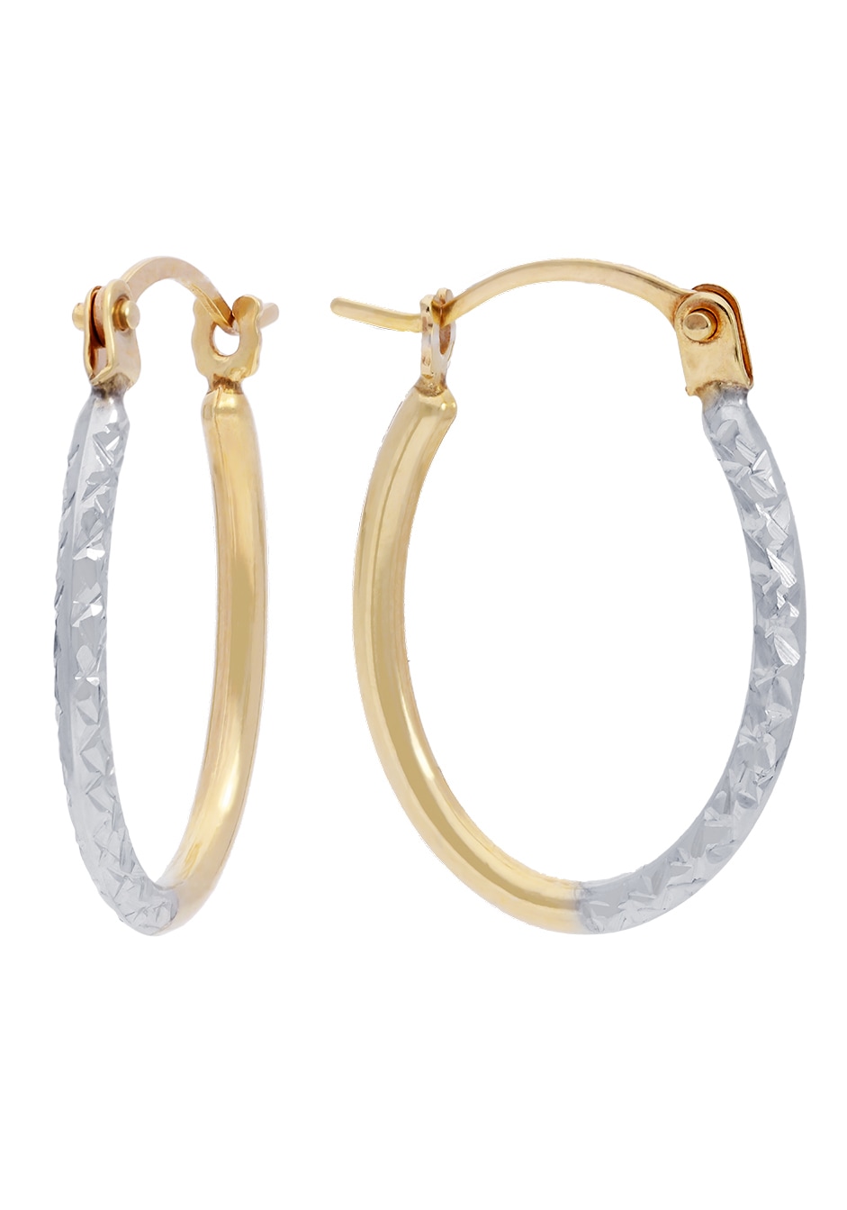 Firetti Paar Creolen »Schmuck Geschenk, rhodiniert, diamantiert« glänzend, bicolor, bestellen online