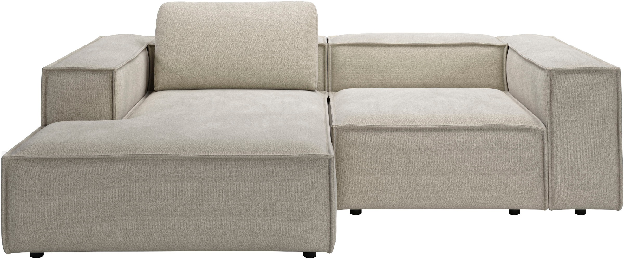 Home affaire Ecksofa »Watertown, kompakte L-Form, 246 cm breite für kleiner günstig online kaufen