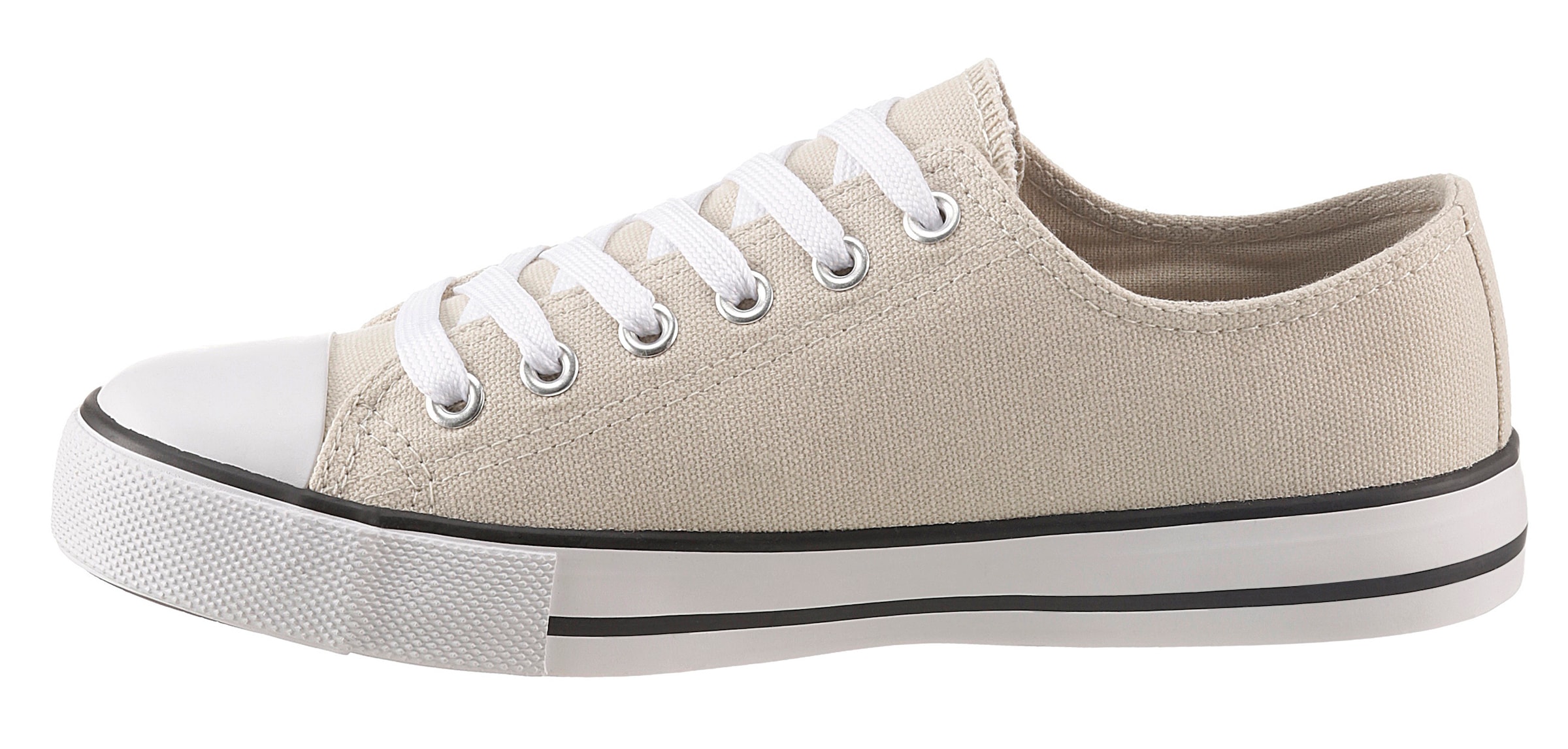 CITY WALK Sneaker, im Basic-Look, Freizeitschuh, Halbschuh, Schnürschuh