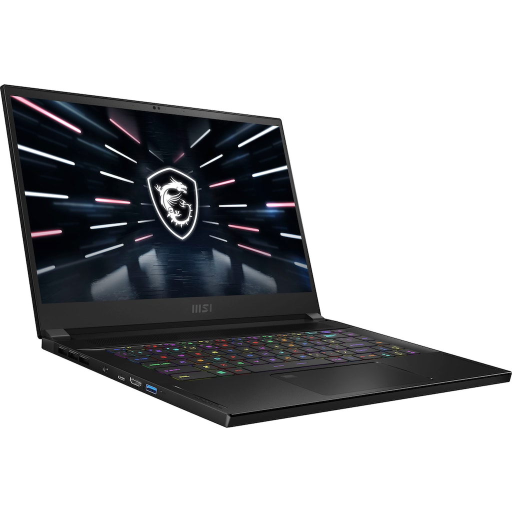 MSI Gaming-Notebook »Stealth GS66 12UHS-091«, (39,6 cm/15,6 Zoll), Intel, Core i9, GeForce RTX 3080 Ti, 2000 GB SSD