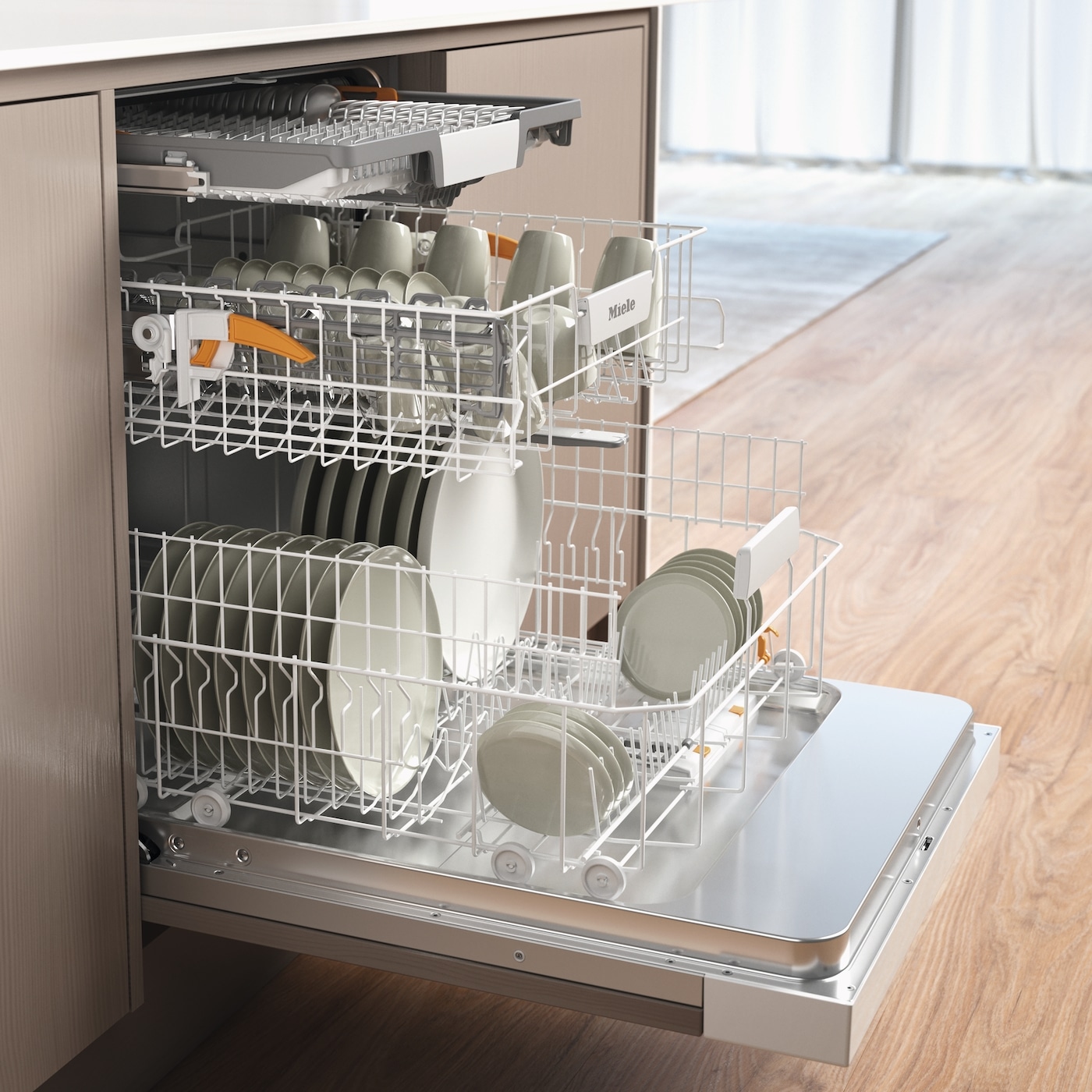 Miele teilintegrierbarer Geschirrspüler »G 5811 SCi Active Plus«, 14 Maßgedecke
