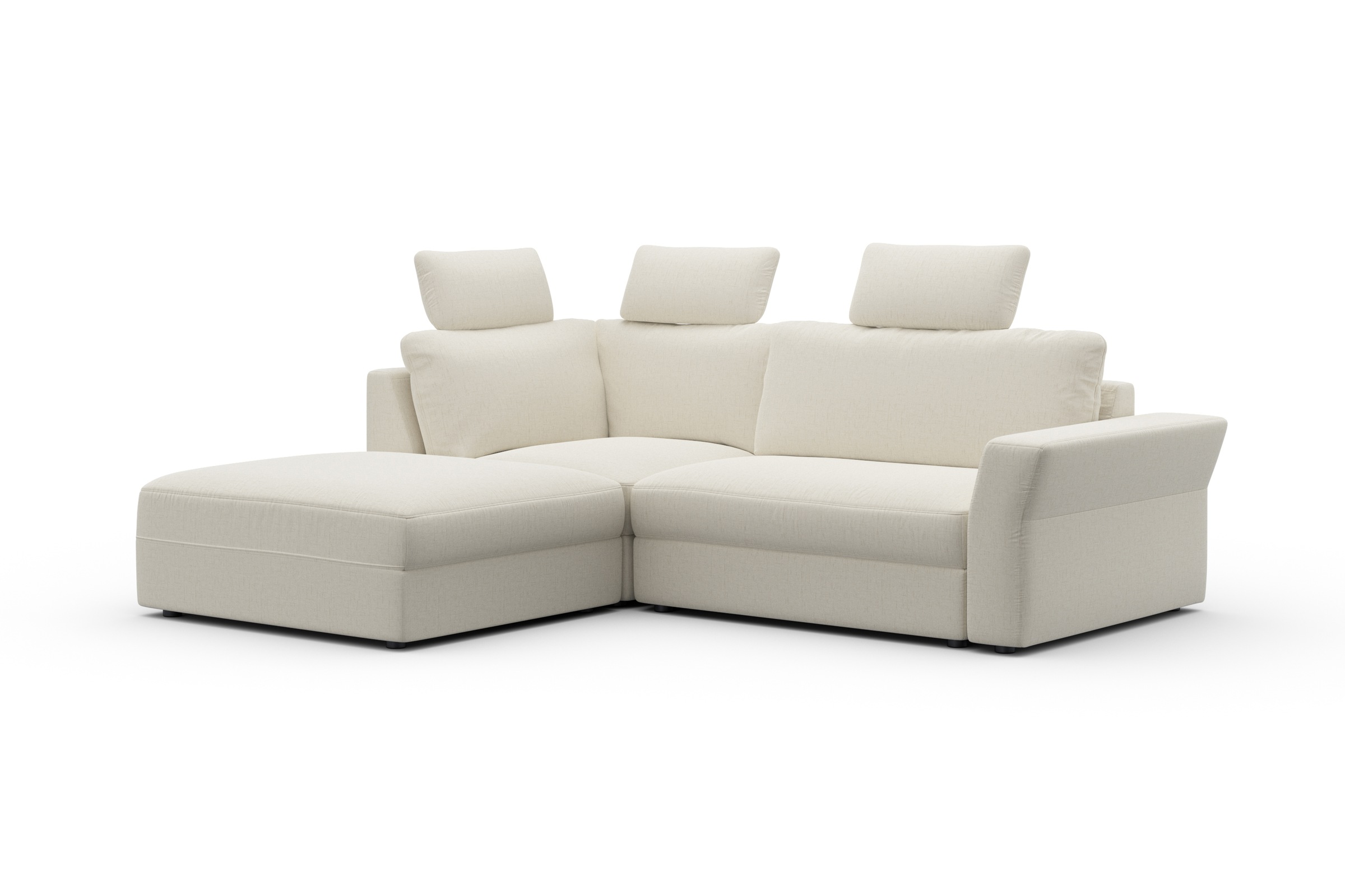 sit&more Ecksofa »Cadabra L-Form«, Breite 243 cm, inklusive Sitztiefenverstellung