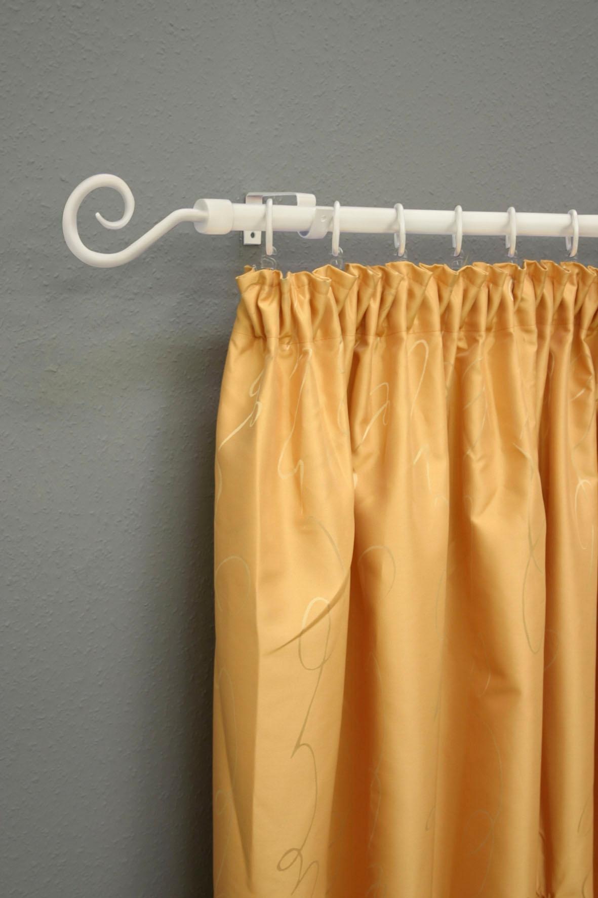 GARDINIA Gardinenstange »Set Metall« Ø 16 mm 1 läufig-läufig ausziehbar 1-L günstig online kaufen