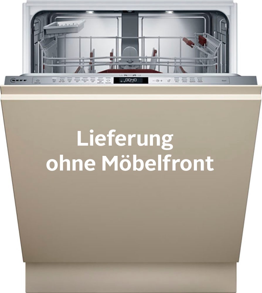 NEFF vollintegrierbarer Geschirrspüler N 70 »S257EAX00E«, 13 Maßgedecke, Time Light: auf den Boden projizierte Restlaufzeit