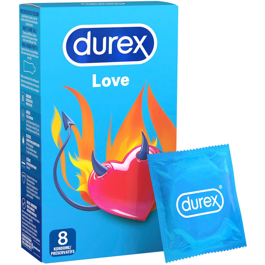durex Kondome »Love«, (Packung, 8 St.)