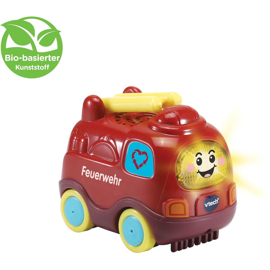 Vtech® Spielzeug-Feuerwehr »Tut Tut Baby Flitzer, Feuerwehr«, aus bio-basiertem Kunststoff