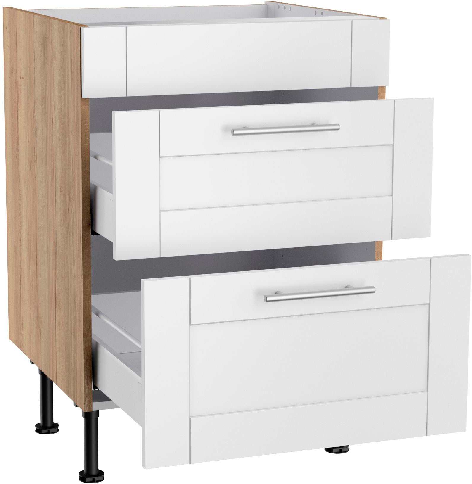 KOCHSTATION Kochfeldumbauschrank »KS-Ahus«, Breite 60 cm