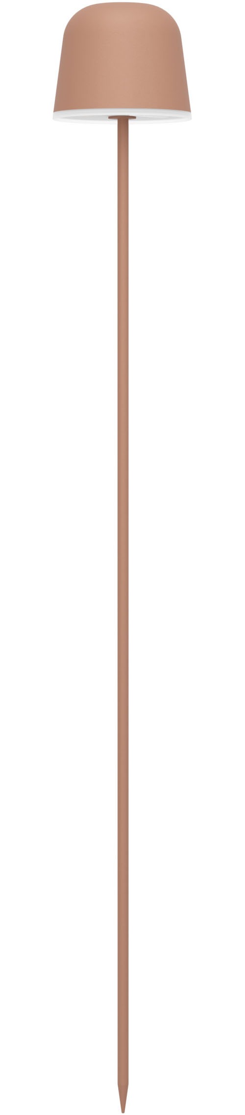 EGLO Tischleuchte »MANNERA-S Tischlampe - Alu, Stahl - LED - 1,8W - IP54« LED-Modul 1 Stk. Neutralweiß | Warmweiß Akku Tischleuchte, Außentischleuchte, Gartenlampe, H20 x Ø7,5 cm