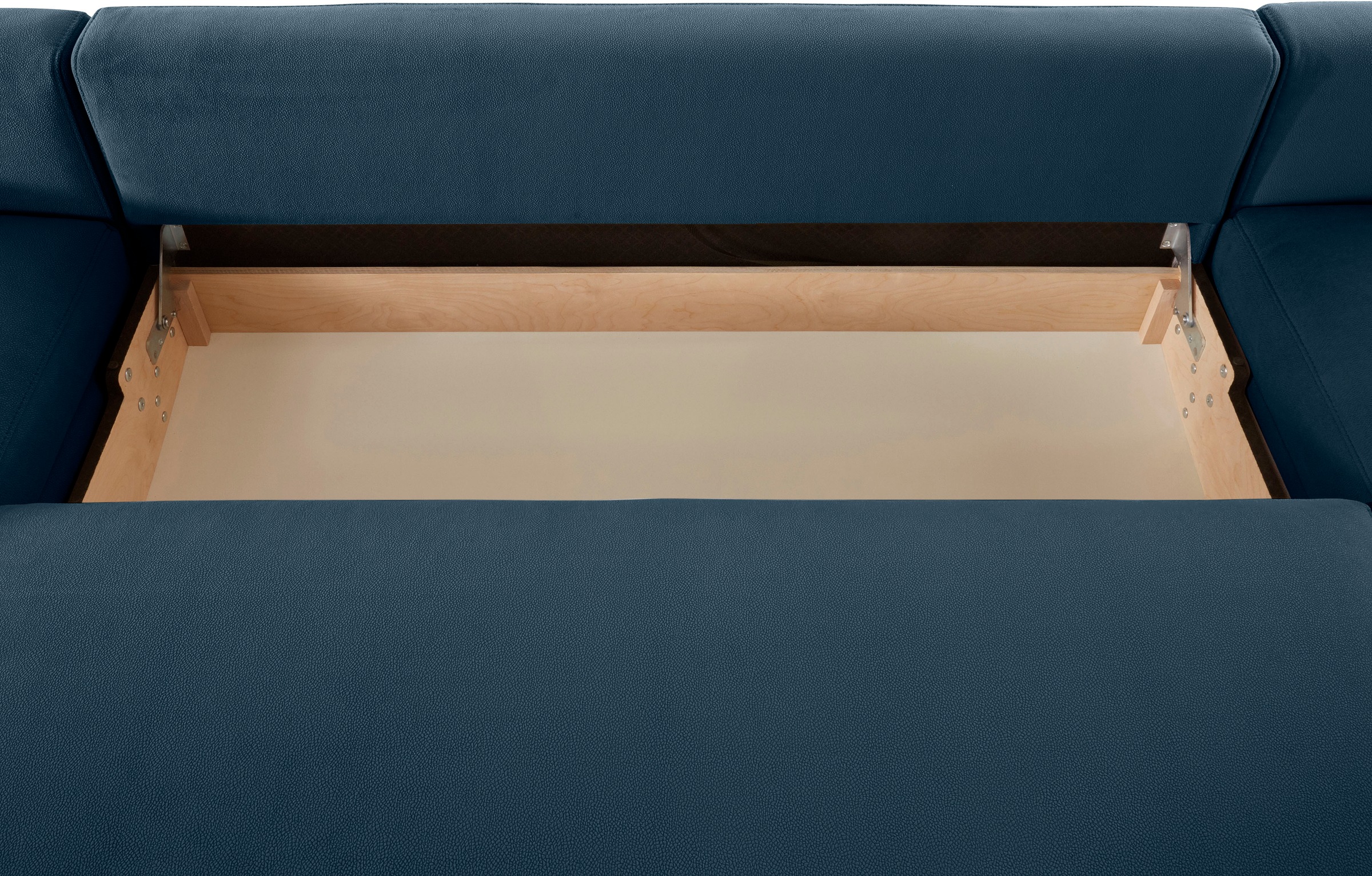 OTTO products Wohnlandschaft »Finnja, viel Platz, wahlweise Bettfunktion und Bettkasten, U-Form«