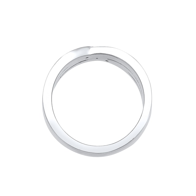 Elli DIAMONDS Verlobungsring »Cross Over Verlobung Diamant 0.015 ct. 925  Silber« im Online-Shop bestellen