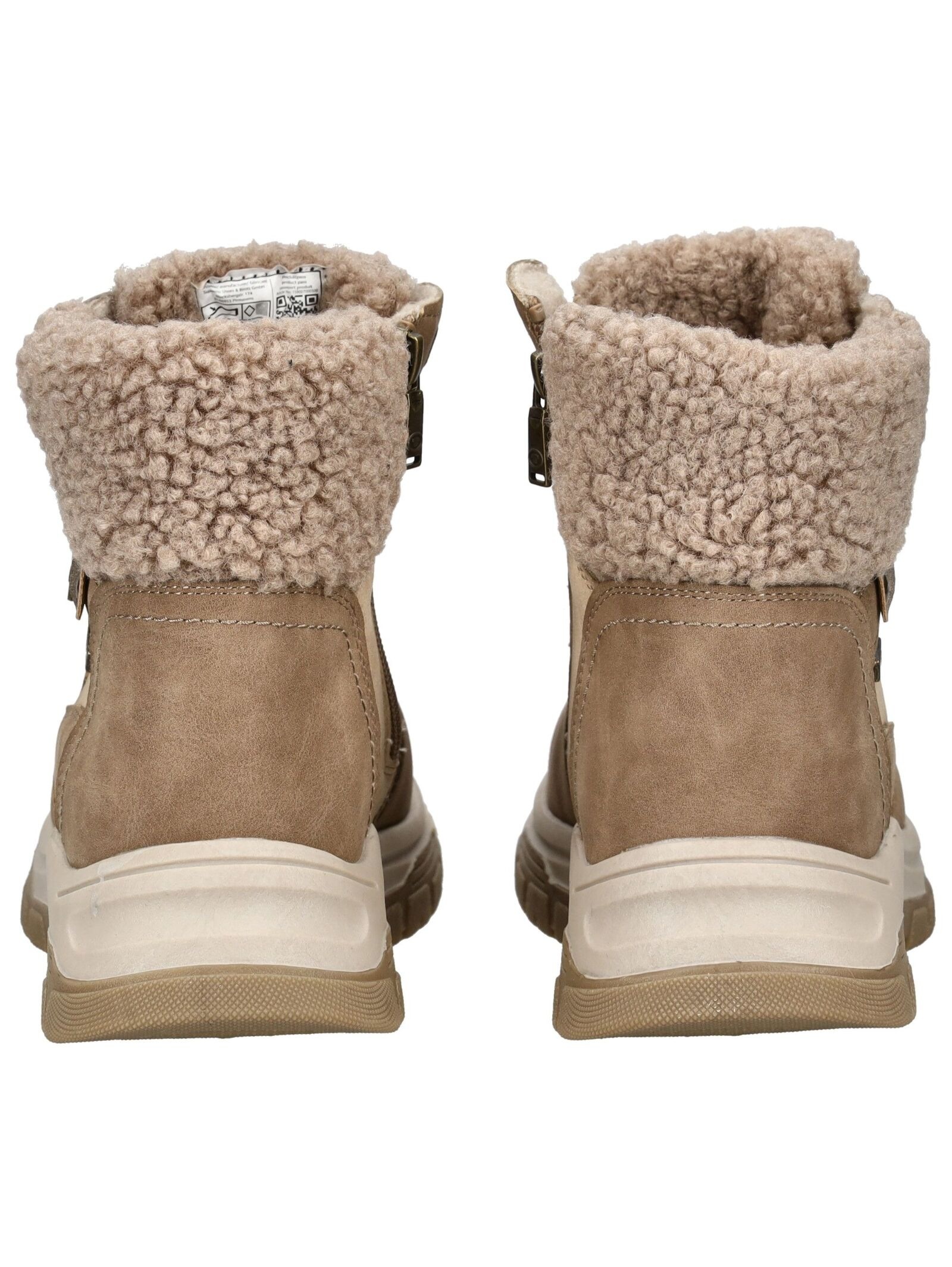 TOM TAILOR Schnürstiefelette »Tom Tailor Stiefelette Lederimitat/Textil«