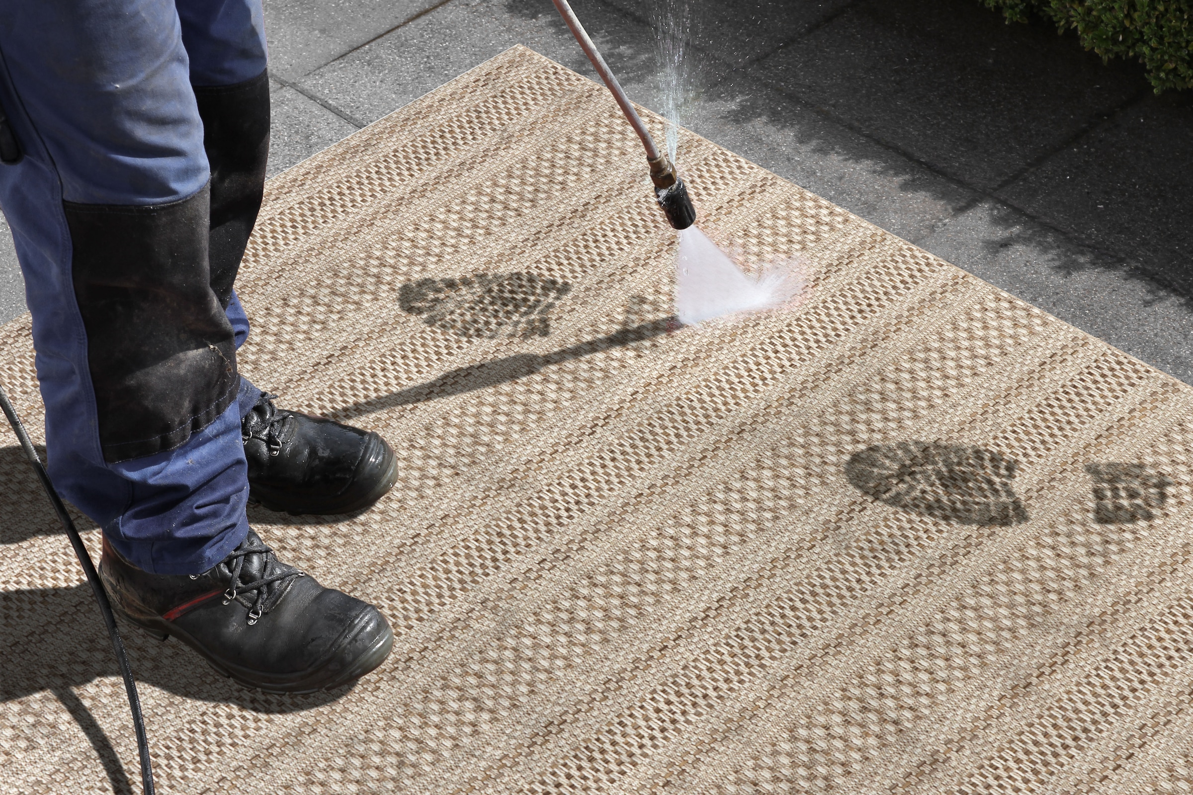 ELLE DECORATION Teppich »Arras«, rechteckig, 8 mm Höhe, In-& Outdoor, Wetterfest, Balkon, Garten, Wohnzimmer, Sisal Optik
