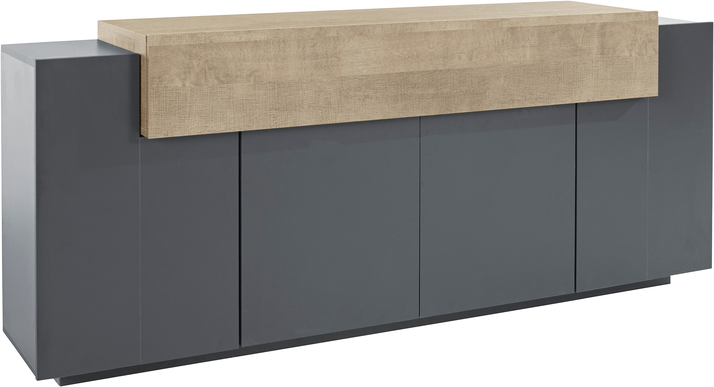 INOSIGN Sideboard »Coro, Kommode, Schrank, Kredenz, grifflos mit Einlegeböd günstig online kaufen