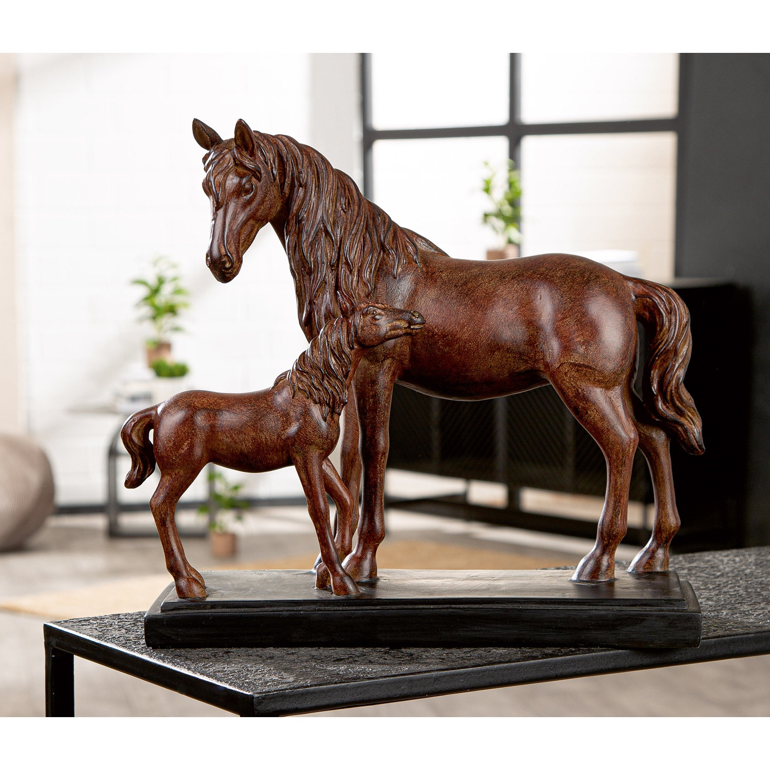 GILDE Tierfigur »Skulptur Pferd Merlin« Höhe: 32,5 cm