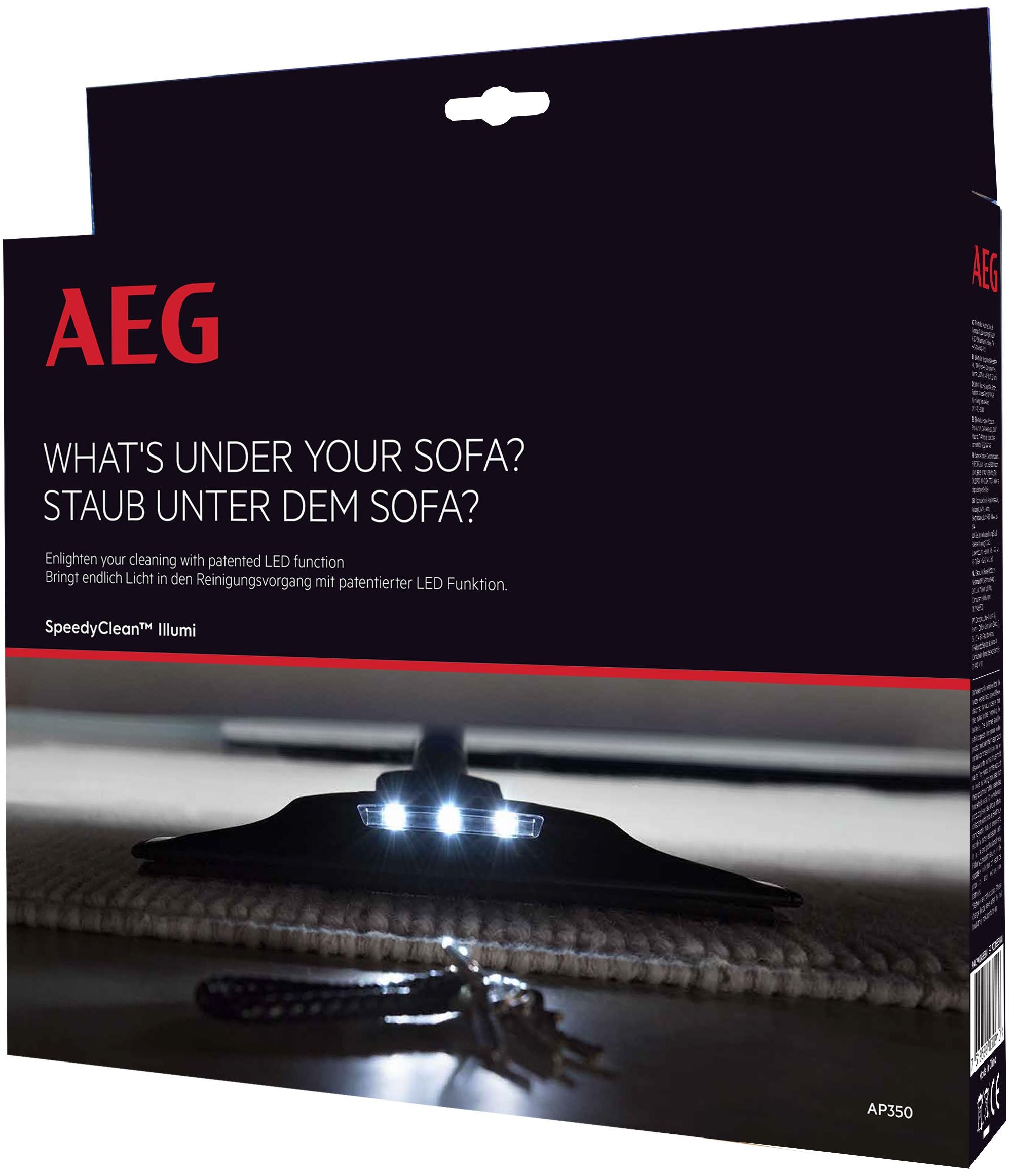 AEG Hartbodendüse »AP350«, (2 tlg.), automatische An- & Abschaltung günstig online kaufen
