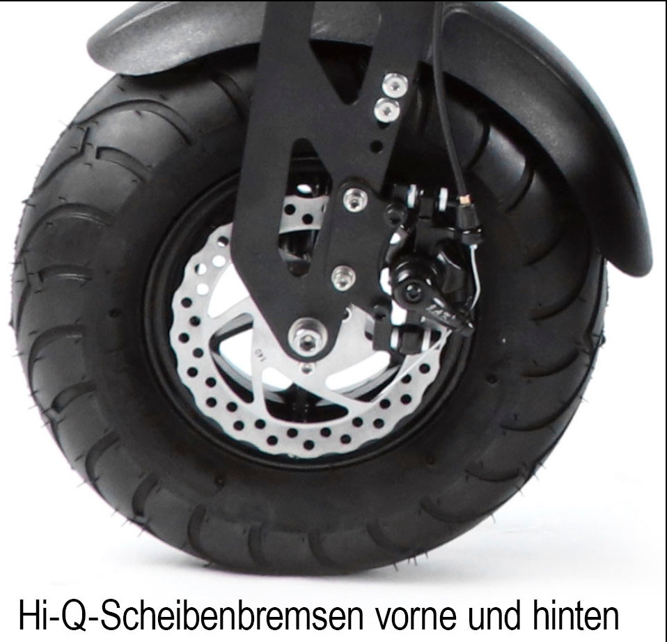 3. Bild von Forca E-Scooter »Speedster Safety Plus«, 45 km/h, 50 km, 48V/20Ah Li-Ionen mit Gepäckfach und Blinker, klappbar