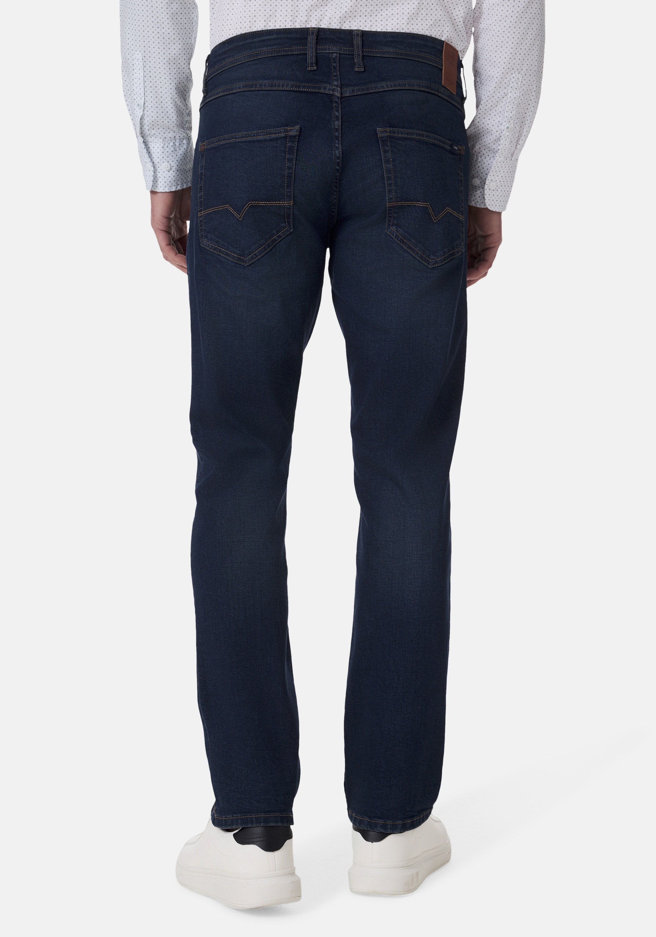 Stooker Men 5-Pocket-Jeans »Glendale Season Slim Straight Fit«, Slim Straight Fit Casual Clean Wash Denim Jeans für Herren