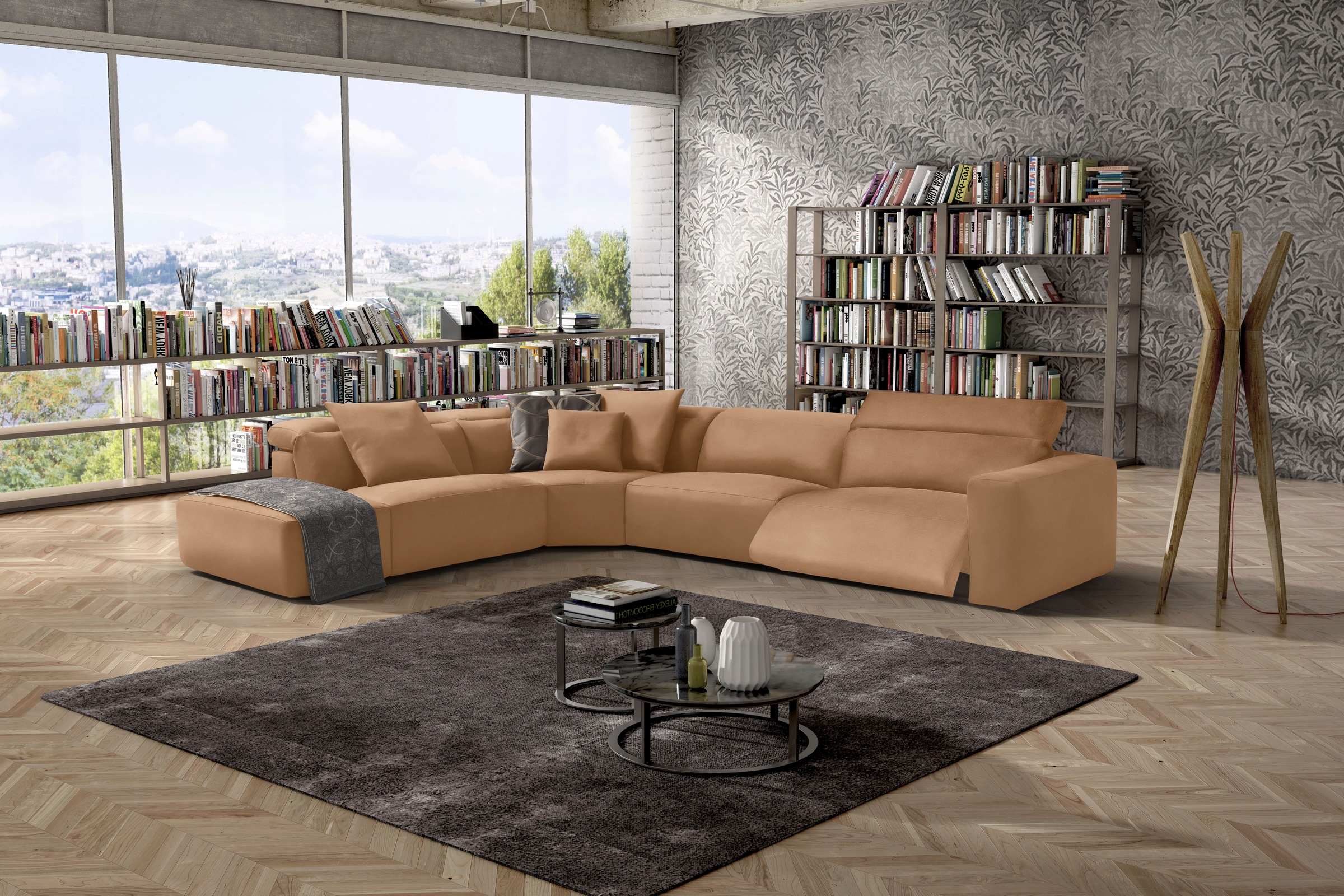Egoitaliano Ecksofa »Beverly, extravangantes Designsofa mit erstklassigem S günstig online kaufen