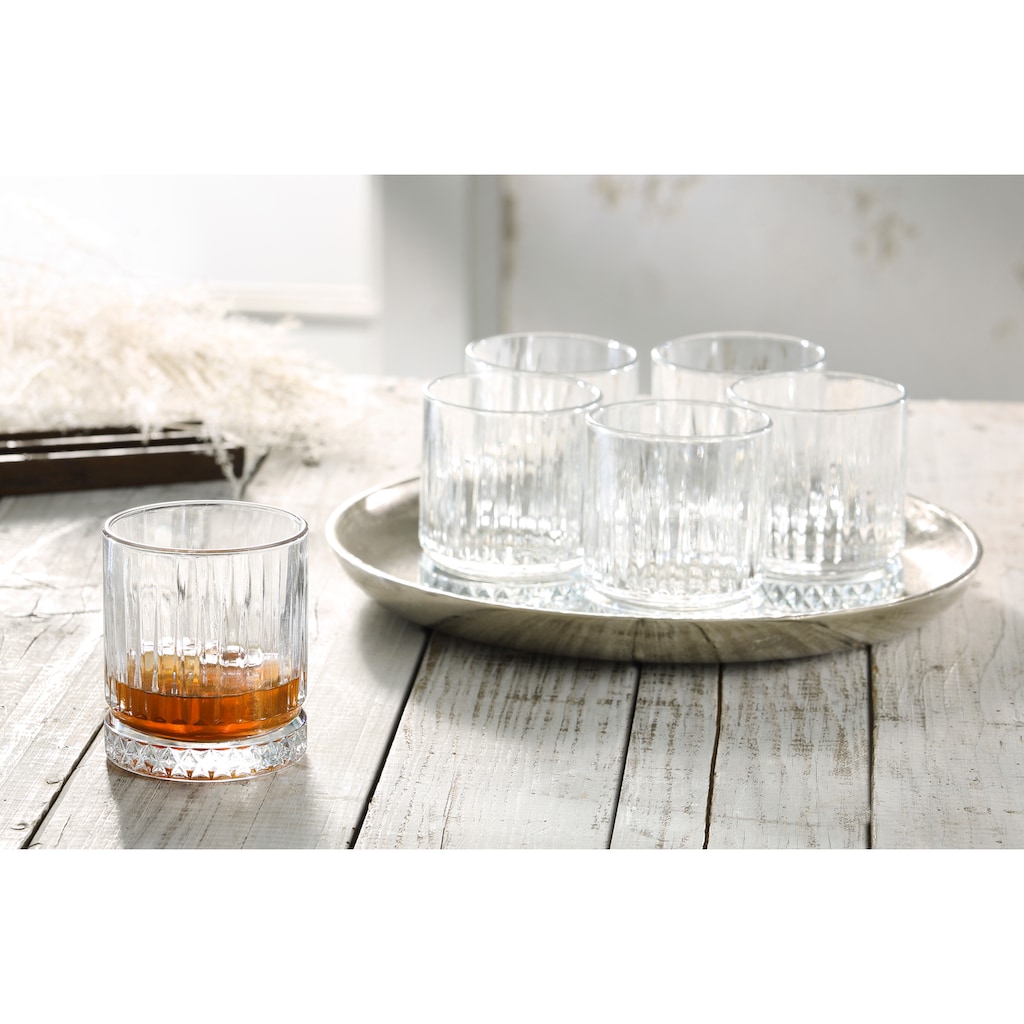 Guido Maria Kretschmer Home&Living Whiskyglas »Joki«, (Set, 6 tlg.), nostalgisch, Made in Europe, 6-teilig